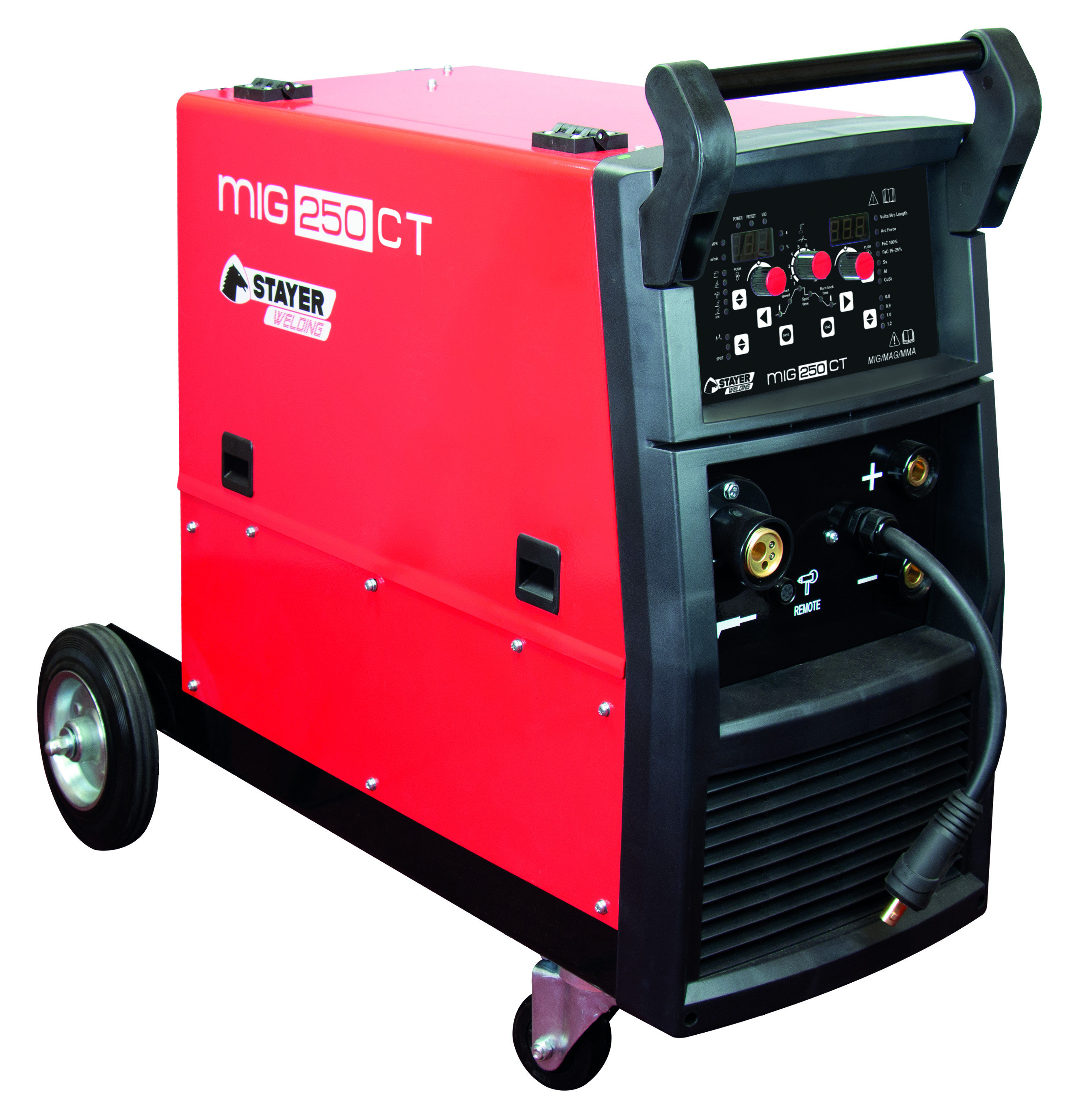 SOLDADOR INVERTER MIG 250 C MONOFASICO