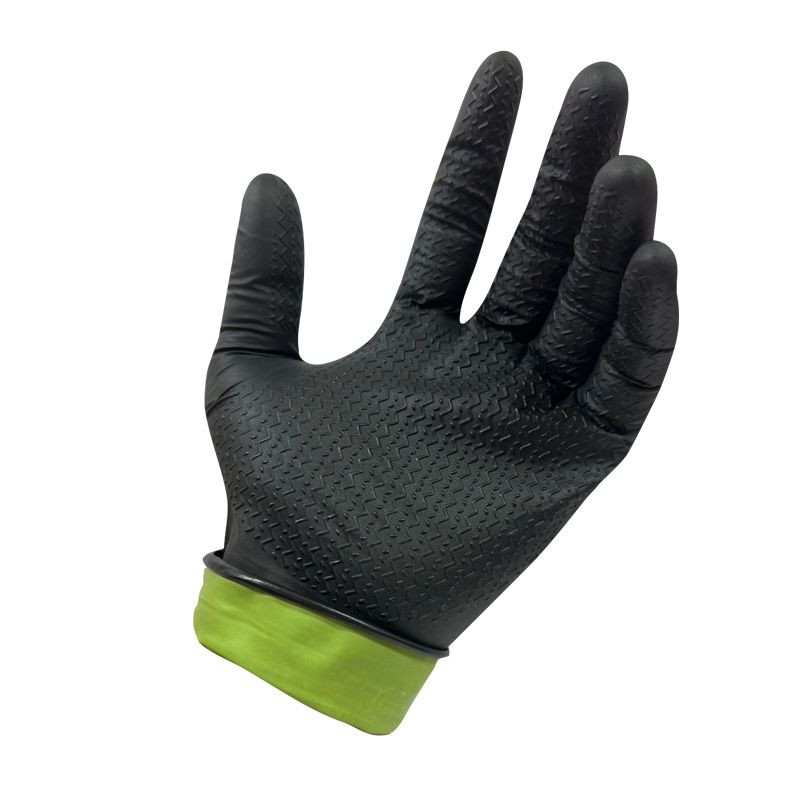 GUANTE NITRILO DOS CAPAS ACABADO ZAG LA VESTIA 50UN TALLA S