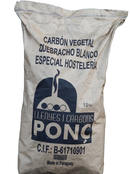 CARBON QUEBRACHO BLANCO 15KG