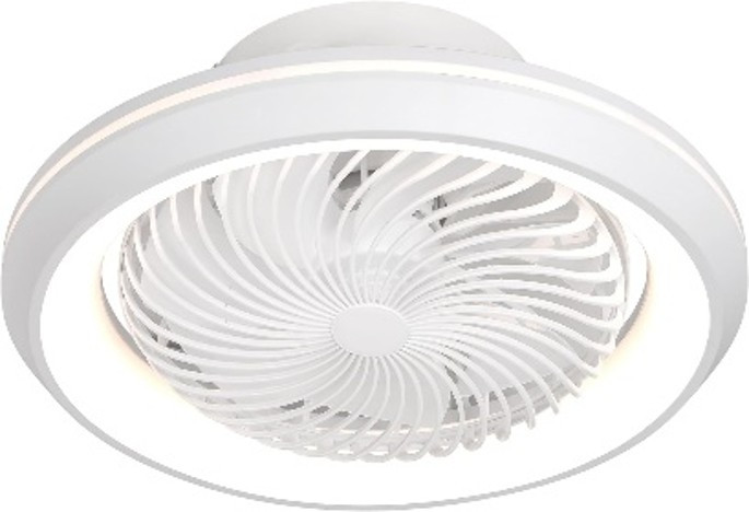 VENTILADOR TECHO PLAFON BLANCO Ø49CM 14W