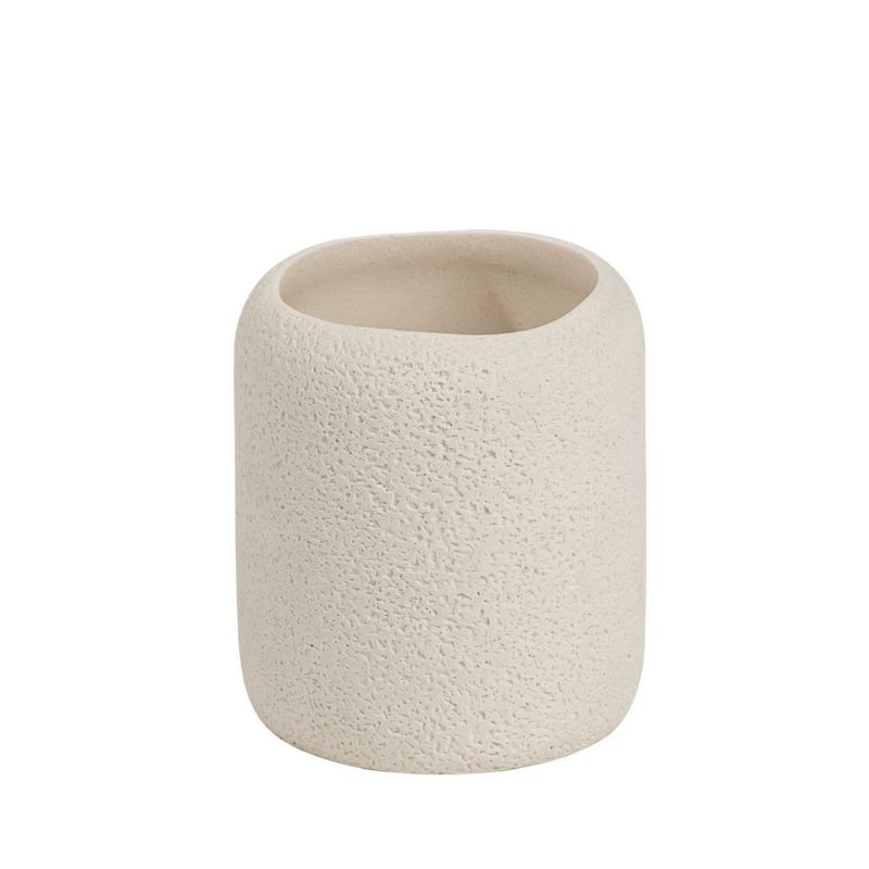 VASO PORTACEPILLO BOIS & TERRE CREMA