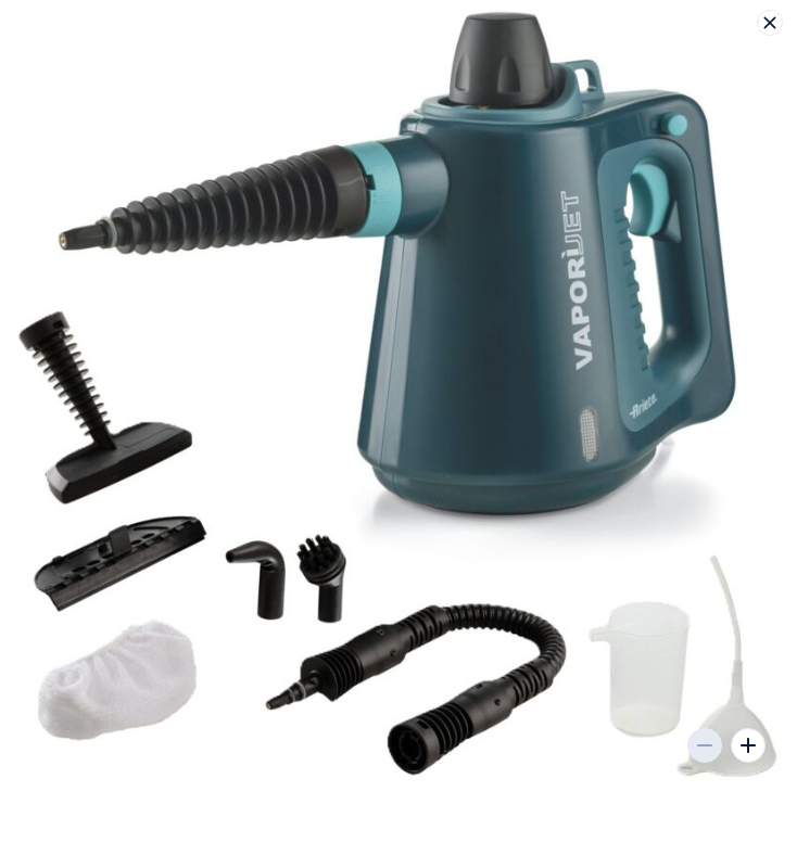 PISTOLA A VAPOR CON ACCESORIOS AZUL 3.5 BAR 1050W