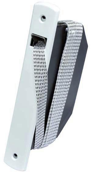 RECOGEDOR PERSIANA EMBUTIR 16MM C/CINTA PINTAS C/PIVOTE FRENO INOX