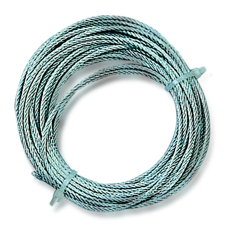 CABLE ACERO GALVA PARA TORNO PERSIANA 6M