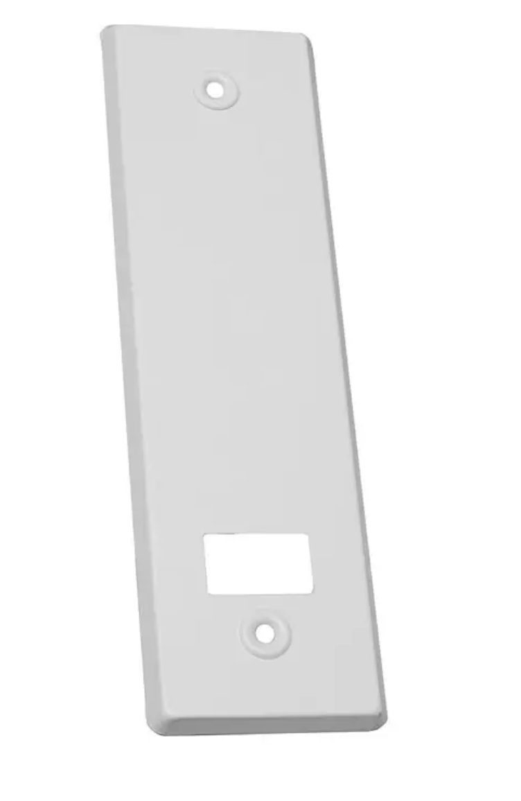 PLACA EMBELLECEDOR RECOGEDOR PERSIANA BLANCO