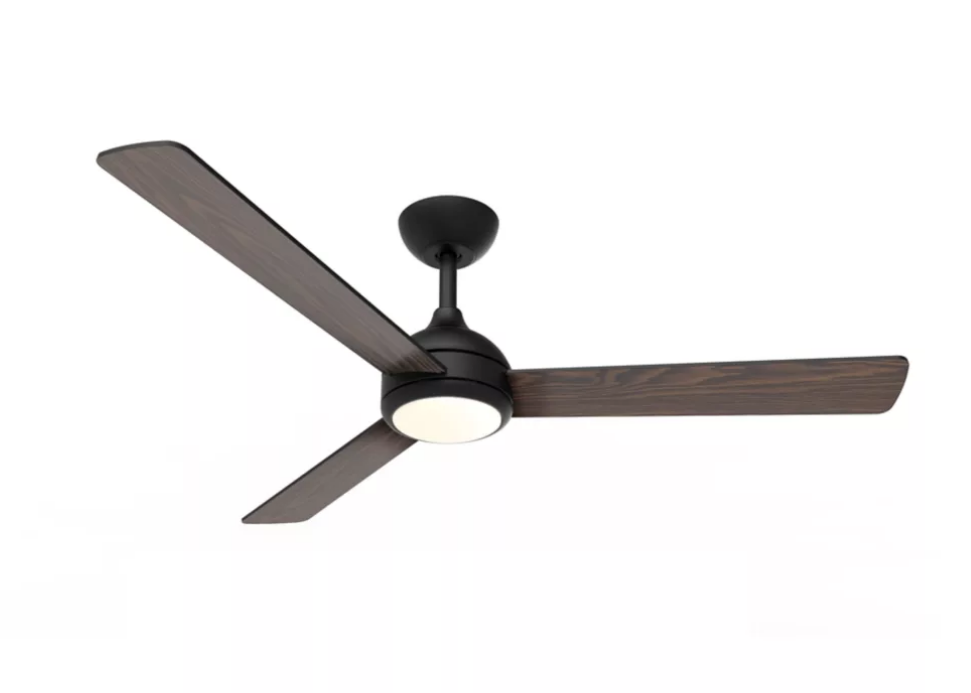 VENTILADOR DE TECHO MADERA-NEGRO 32W Ø132 CM