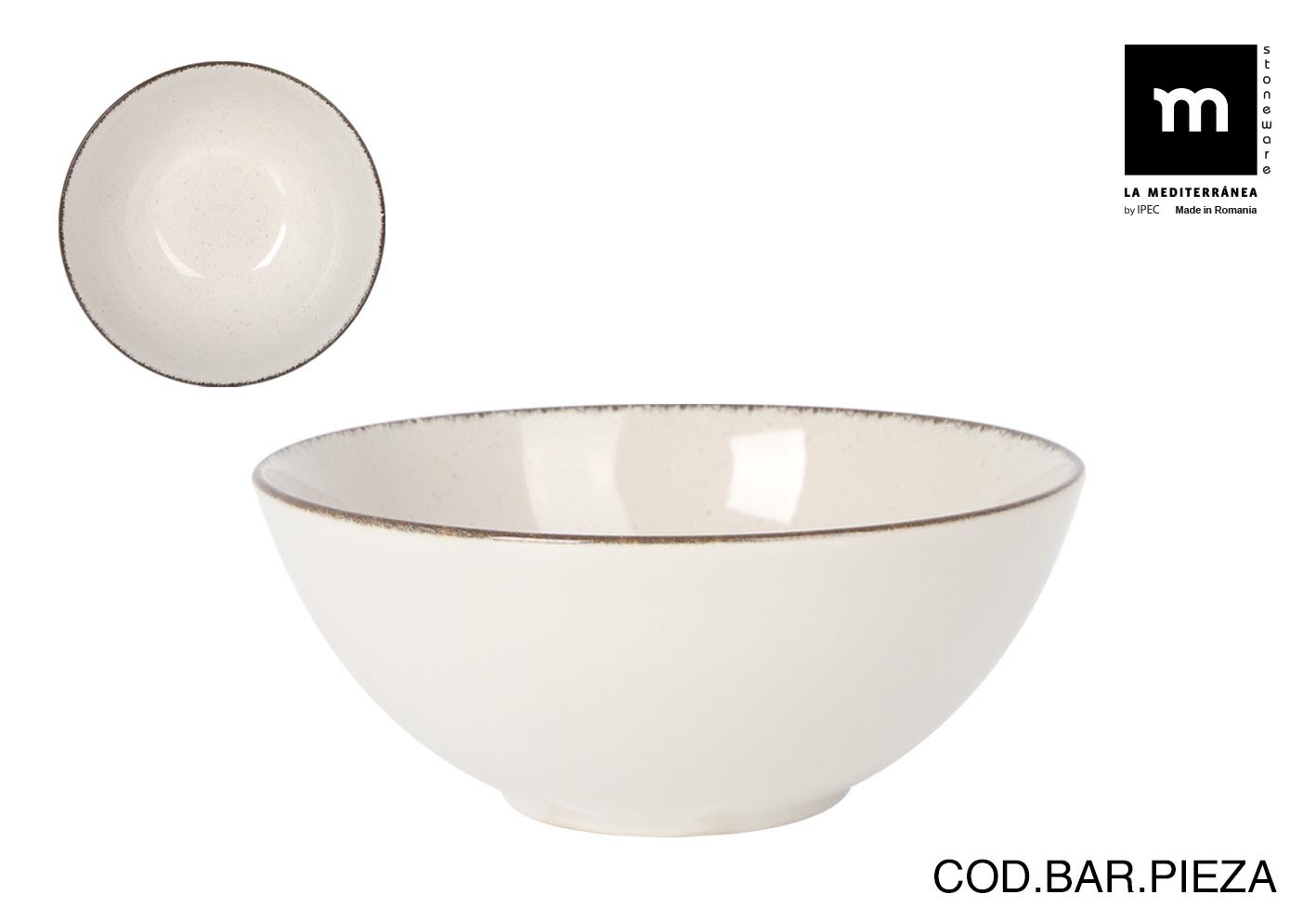 BOL STONEWARE MONACO ANLLO 16 CM