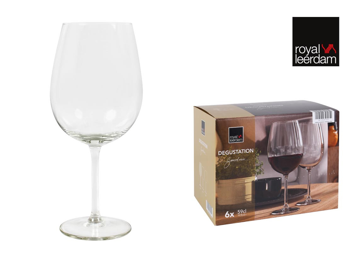COPA VINO PACK 6UDS DEGUSTATION 59CL