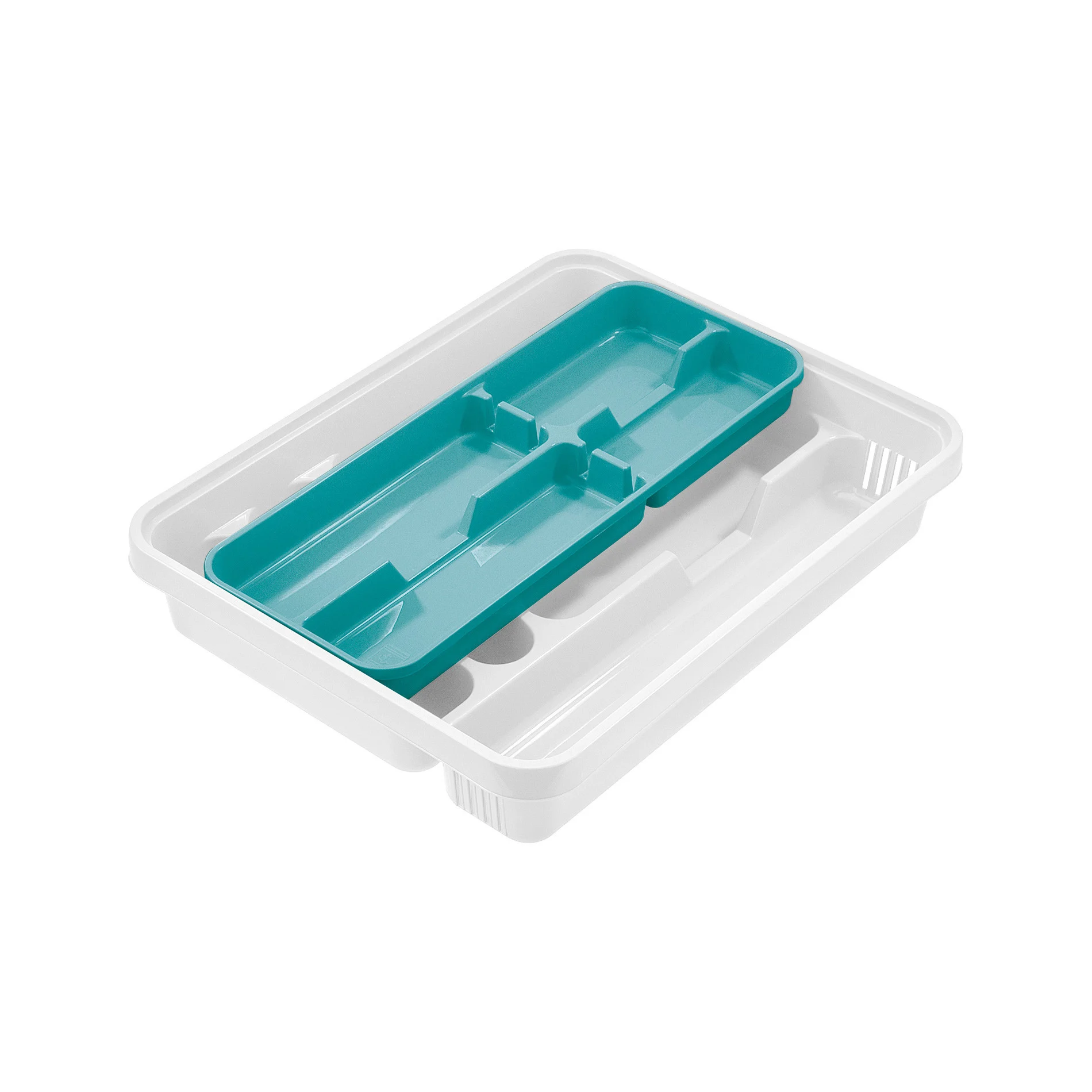 ORGANIZADOR CUBIERTOS DOBLE MIXY 31X39,5CM PLASTICO