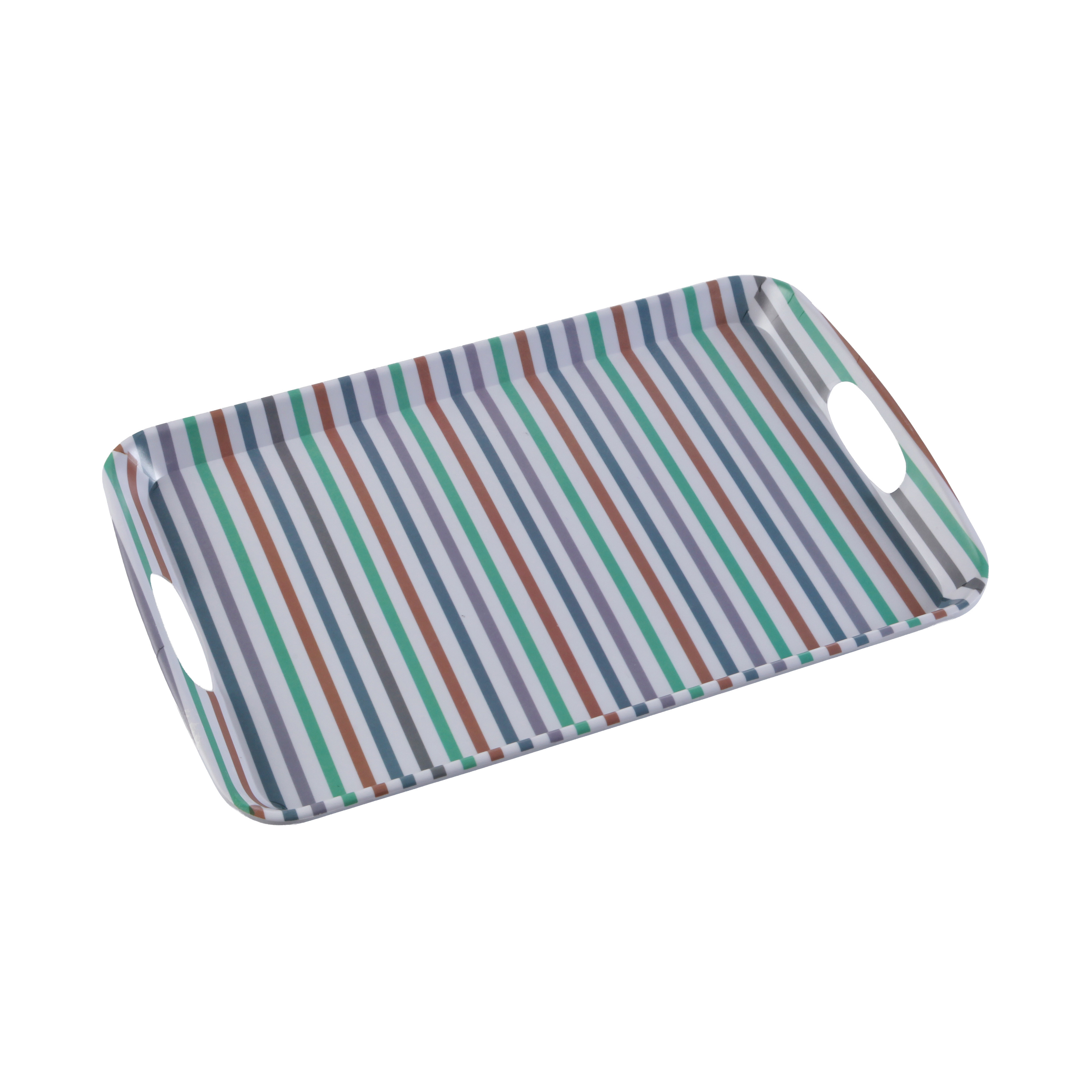 BANDEJA PEQUEÑA RAYAS 42X27,4X2,3CM