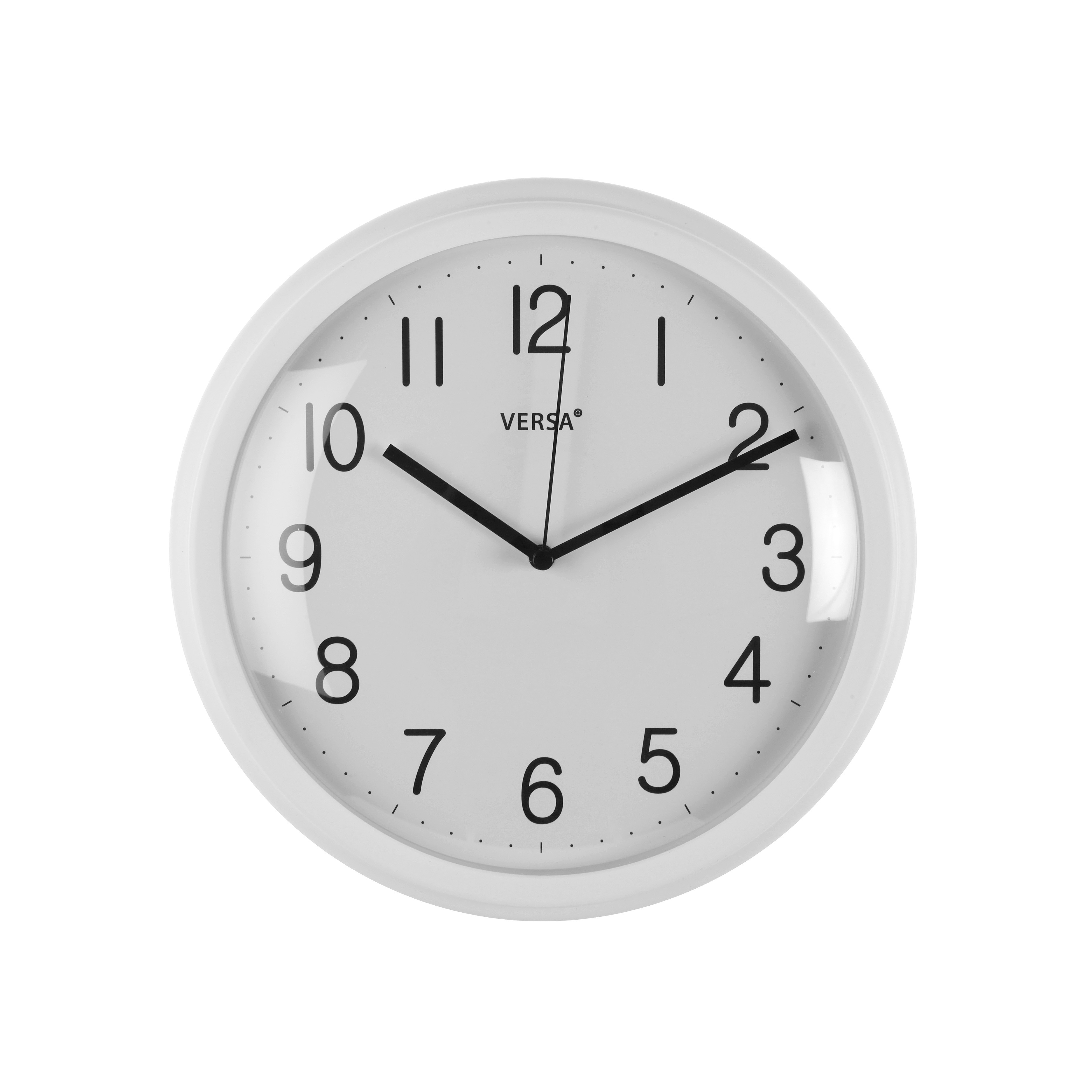 RELOJ PARED REDONDO 26CM BLANCO