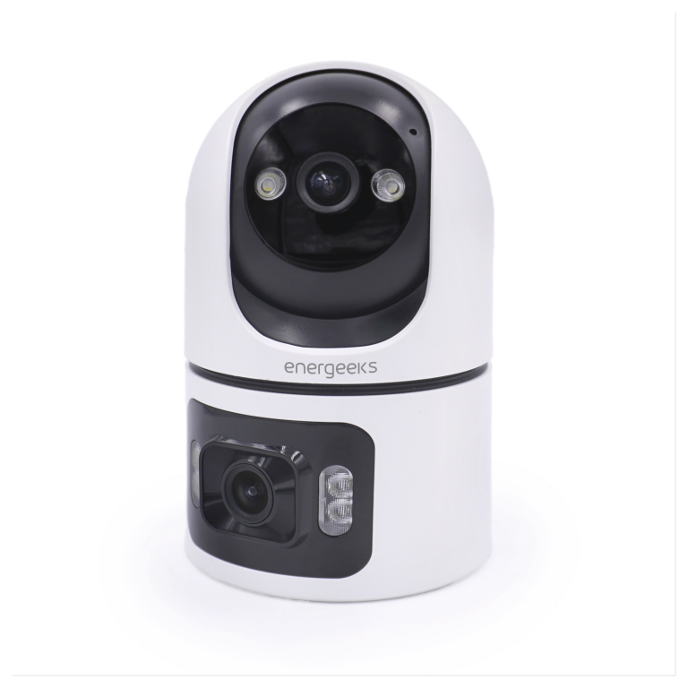 CAMARA WIFI DUAL MOTORIZADA SENTINEL DUO DOBLE LENTE 4MP+4MP WIFI DUAL 2,4GHZ / 5 GHZ DETECCION MOVIMIENTO