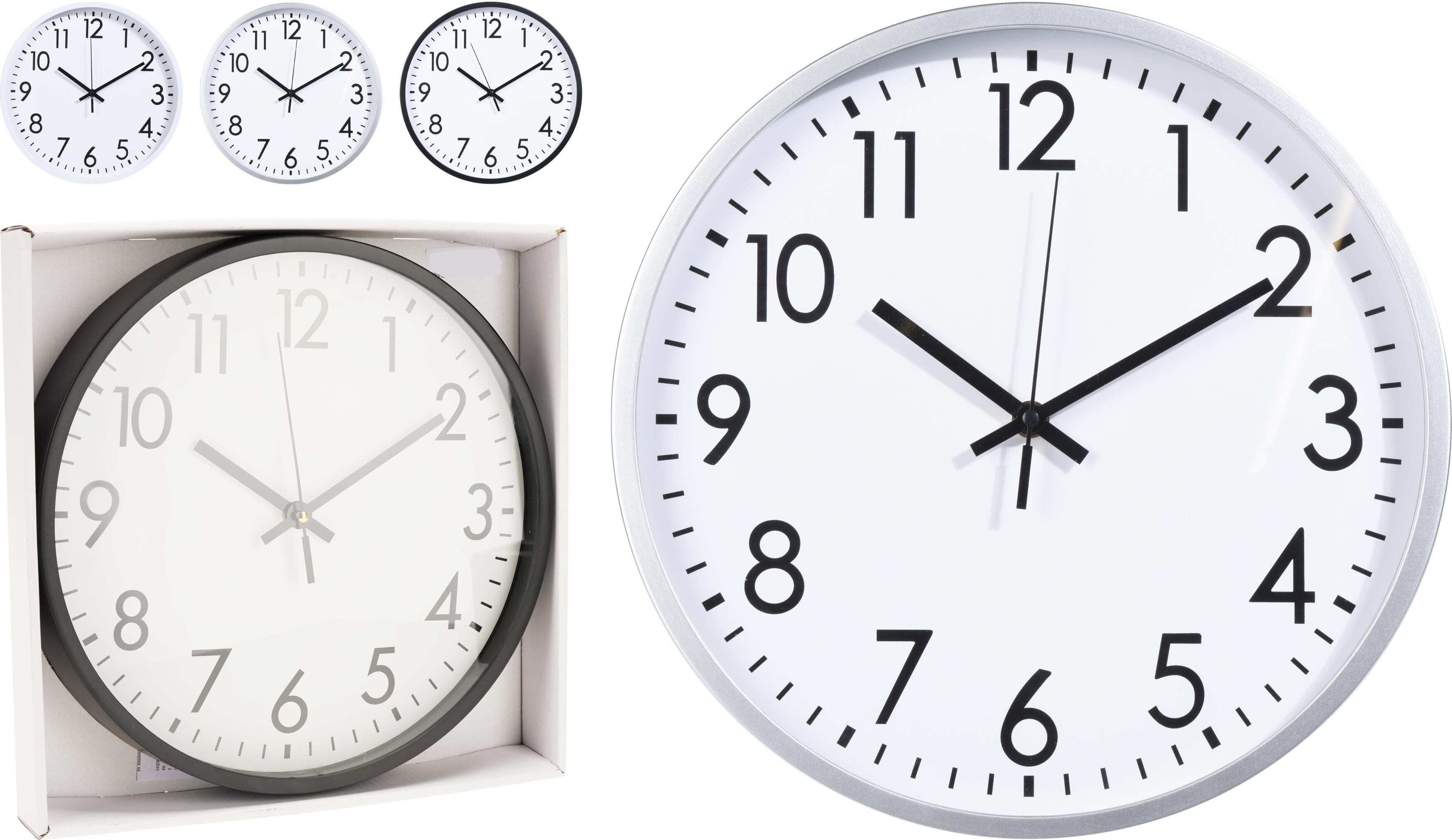 RELOJ PARED 30CM SURTIDO