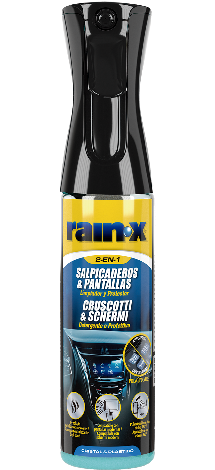 LIMPIADOR DE SALPICADEROS Y PANTALLAS 300ML