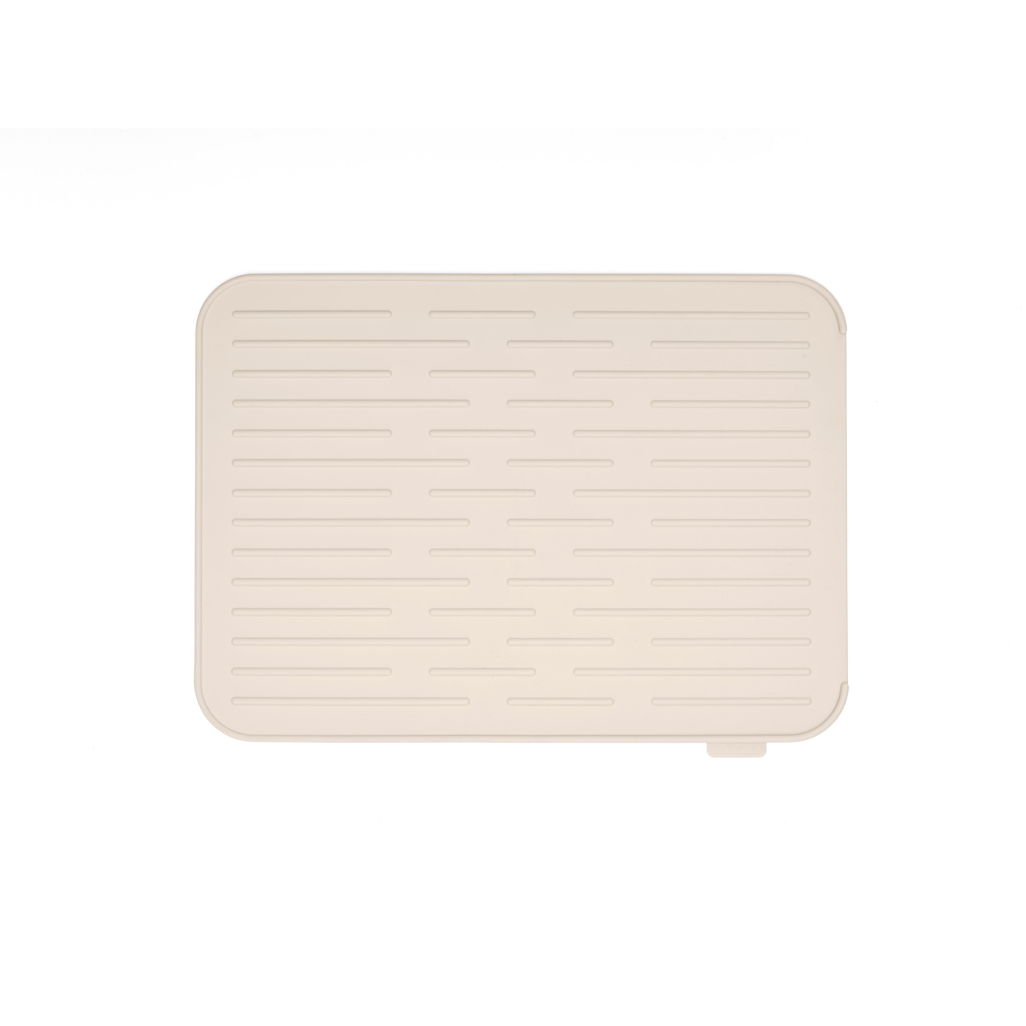 ALFOMBRILLA ESCURREPLATOS SILICONA 44X32CM BEIG