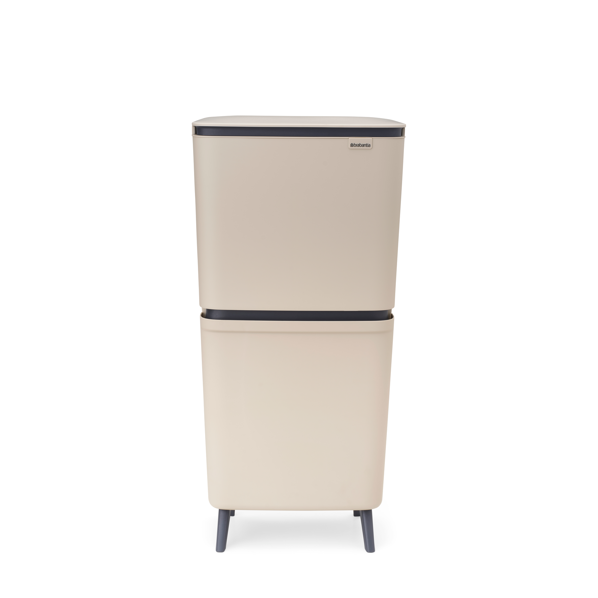 CUBO RECICLAJE SORTUP BEIGE 20+25L
