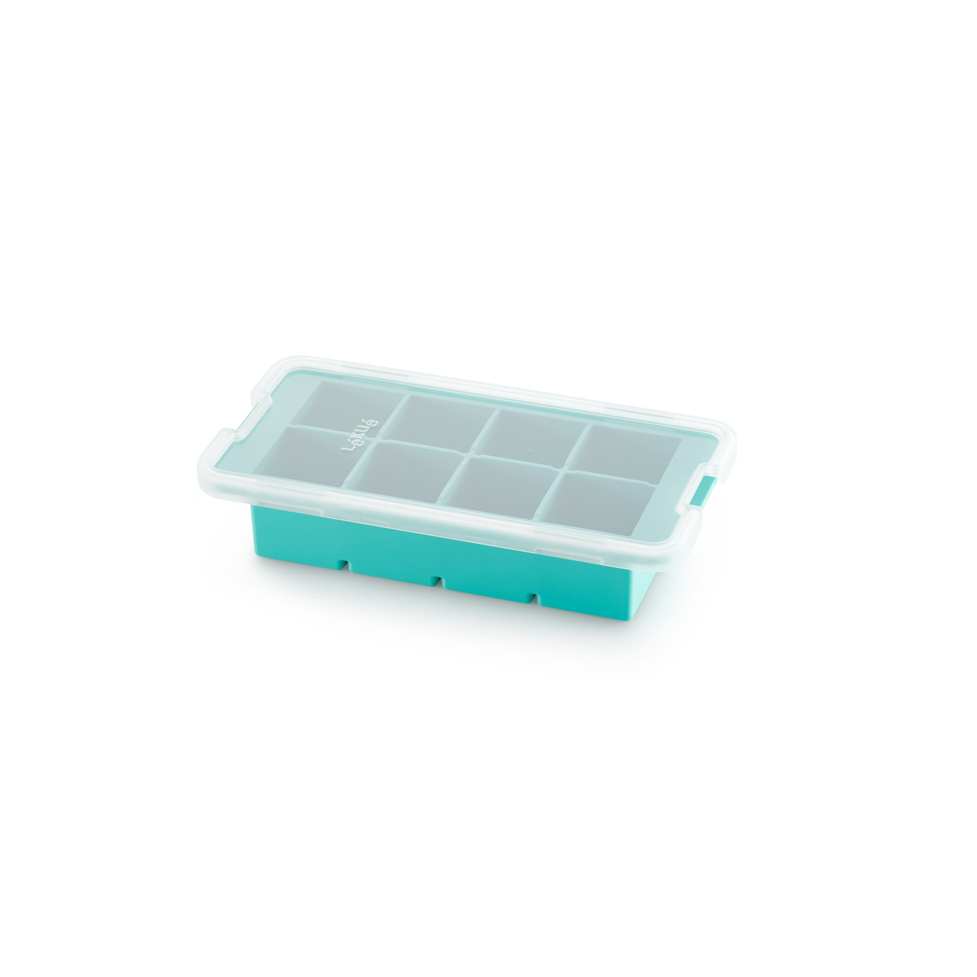 CUBITERA CUADRADA XL CON TAPA TURQUOISE