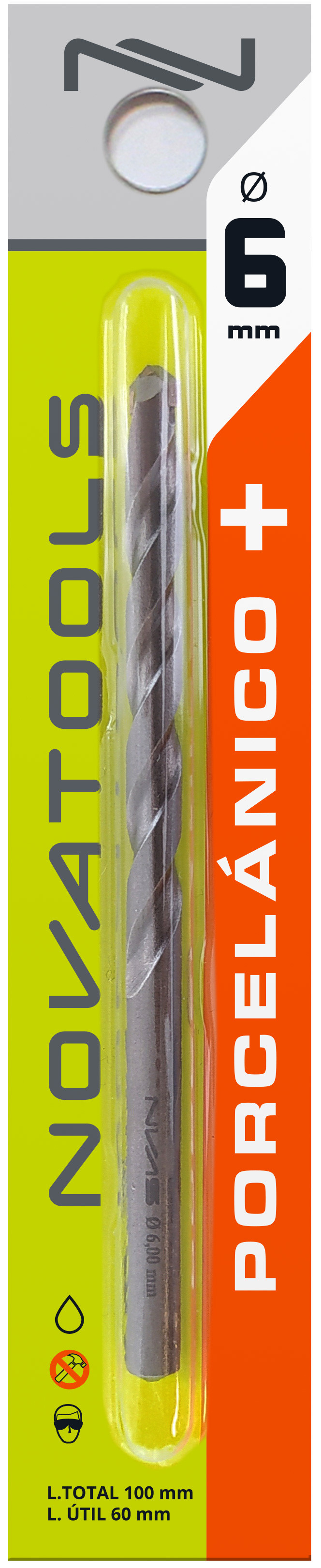 BROCA PORCELANICO 6MM