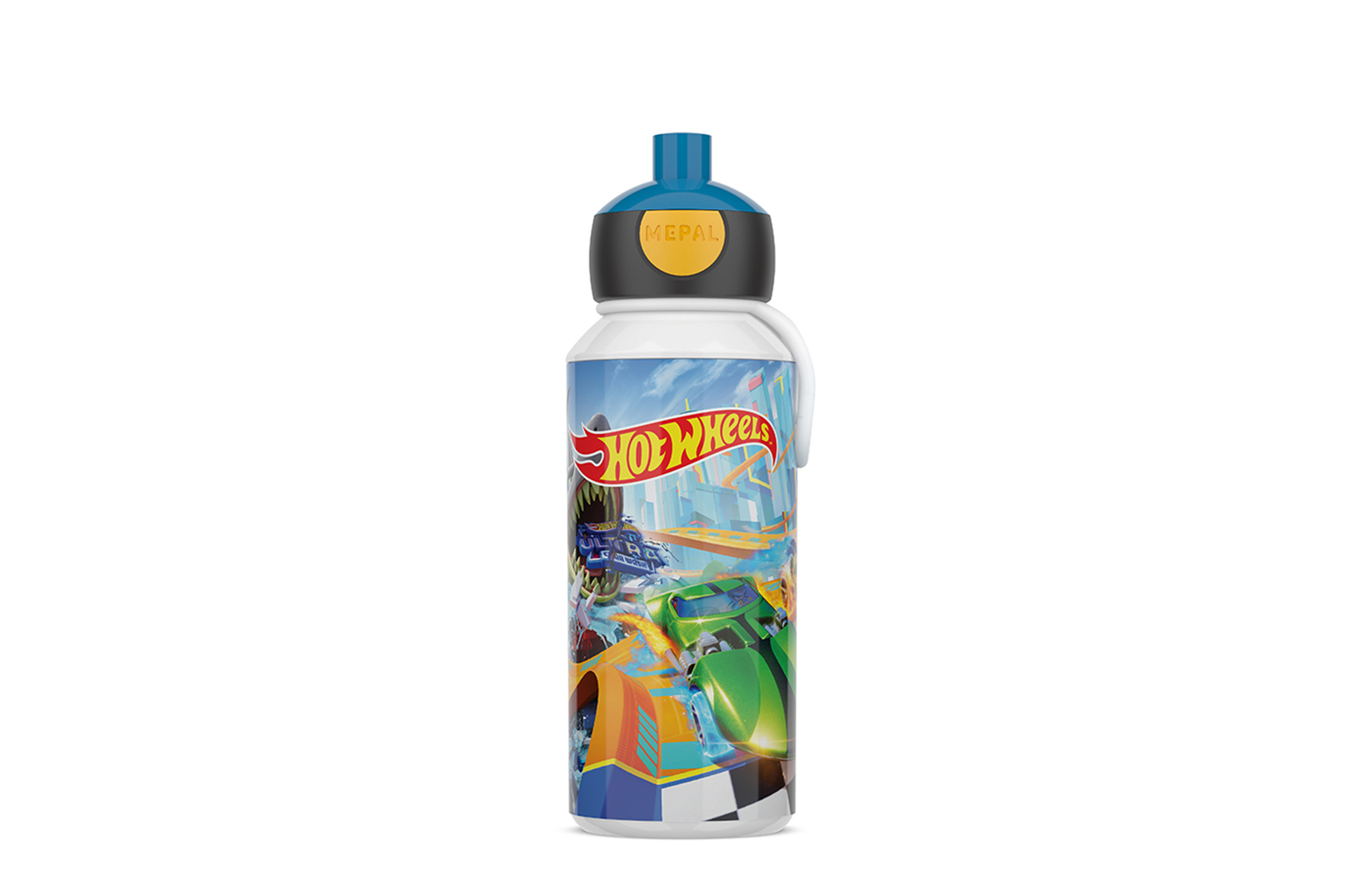 BOTELLA CAMPUS POP-UP 400 ML - HOT WHEELS