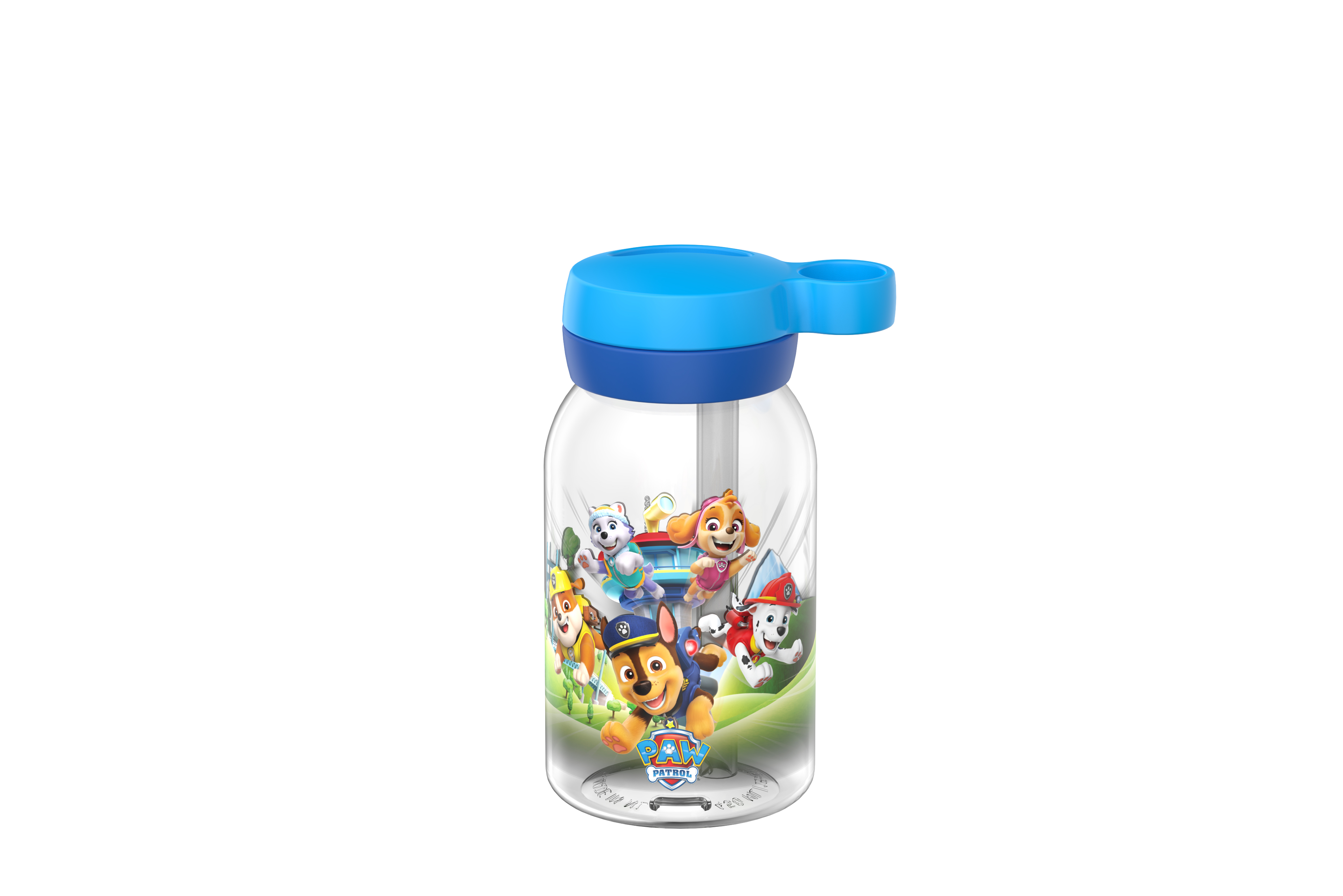 BOTELLA CAMPUS CON PAJITA 450 ML - PAW PATROL PUPS