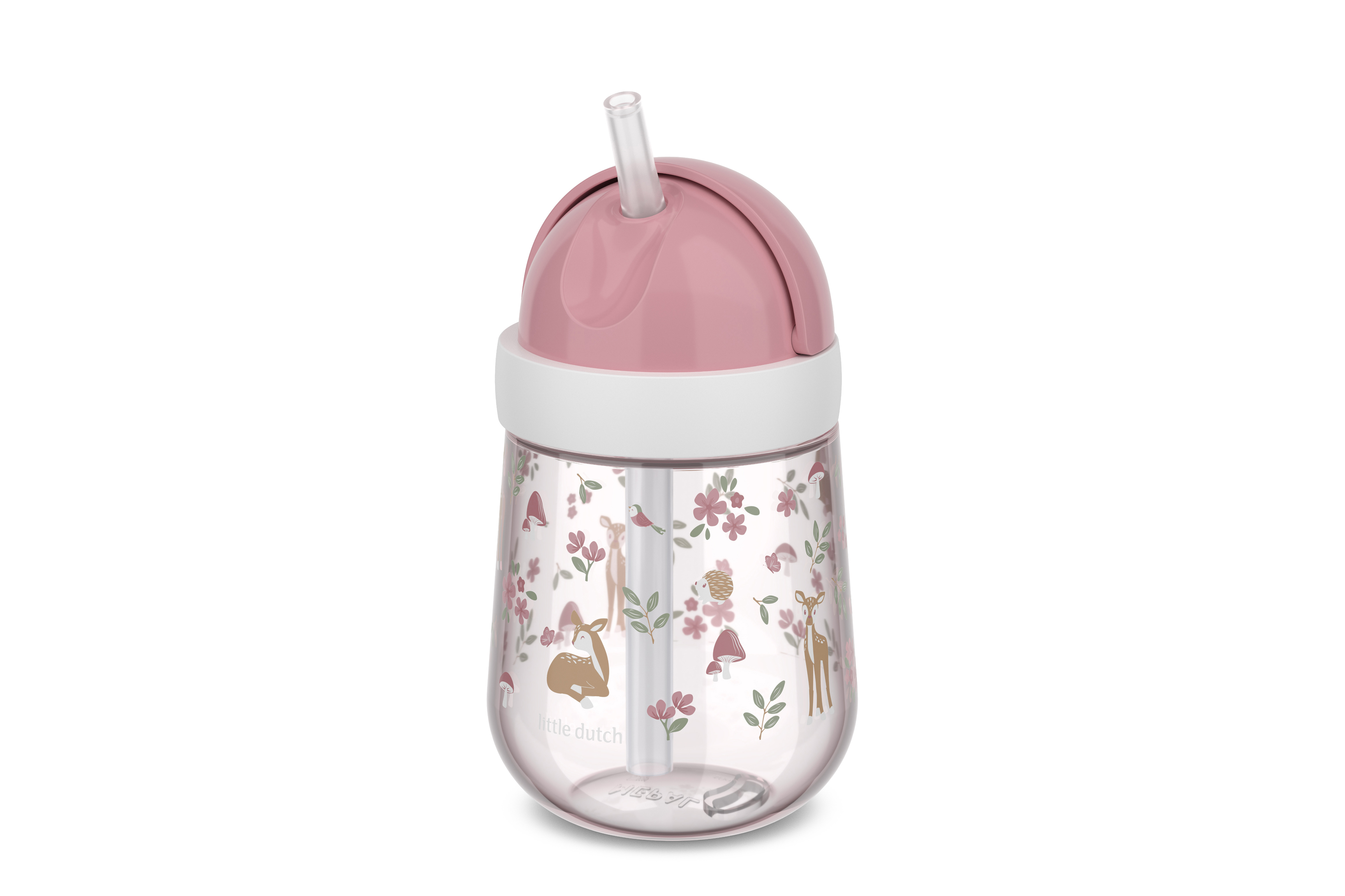 VASO BEBE CON PAJITA MIO 300 ML - FAIRY GARDEN
