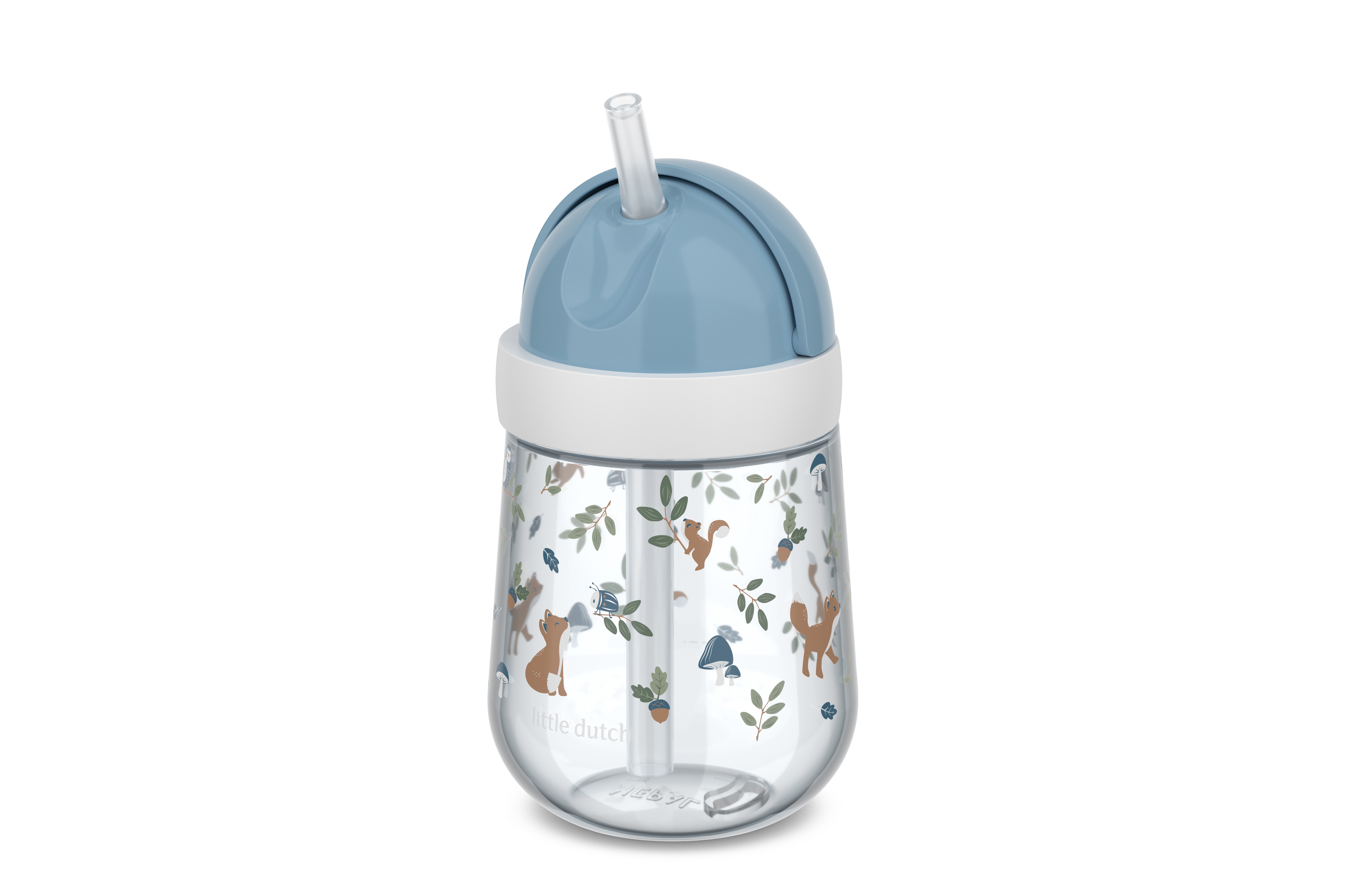 VASO BEBE CON PAJITA MIO 300 ML - FOREST FRIENDS