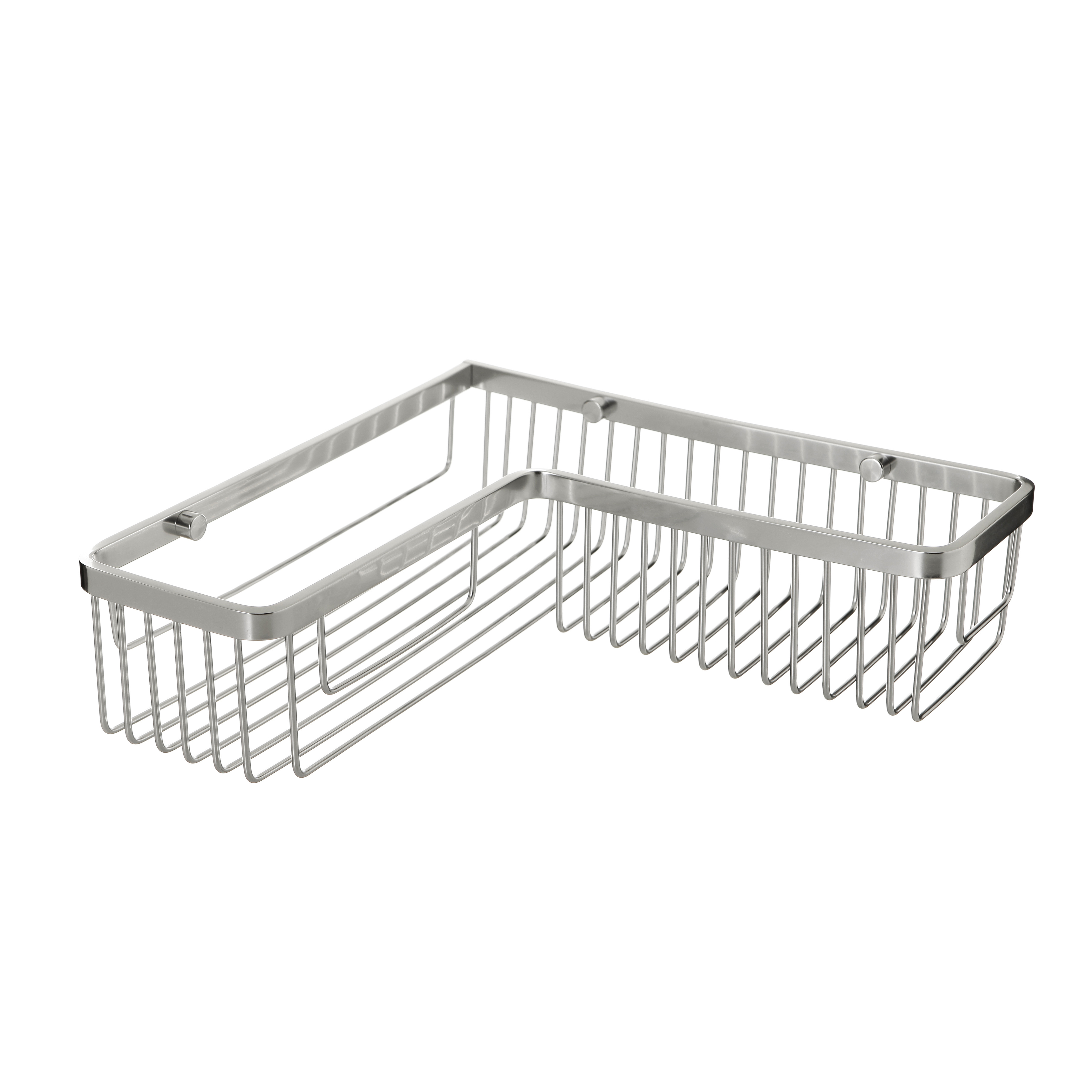 CESTILLO RECTANGULAR C/ ANG. ALUMINIUM 30X30X8,5 CM