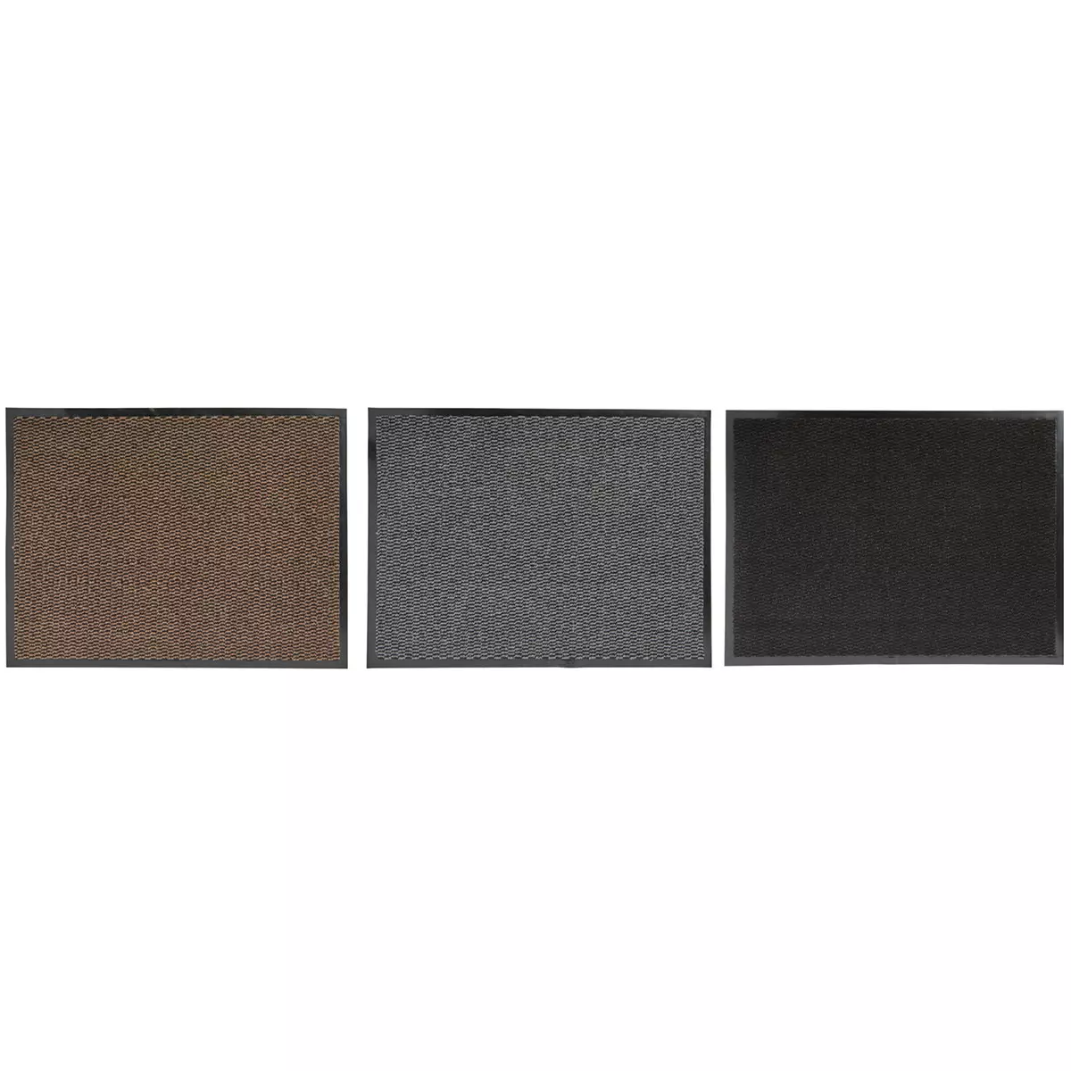 FELPUDO TEJIDO POLIPROLILENO 80X60CM 80X60CM COLORES SURTIDOS