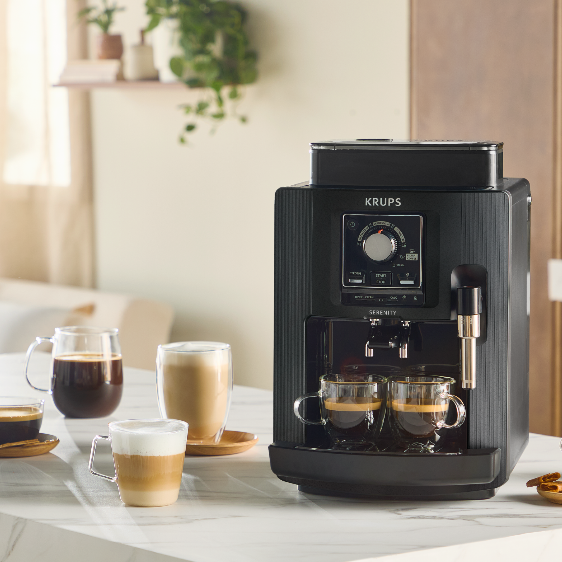CAFETERA KRUPS AUTOMATICA 1,7L SERENITY
