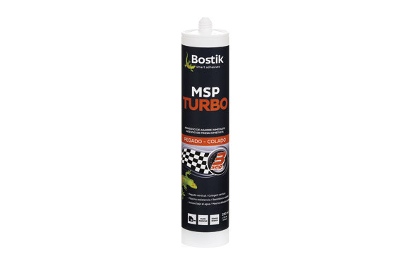 ADHESIVO MONTAJE MSP TURBO 290 ML BLANCO