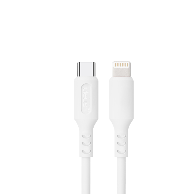 CABLE CONEXION LIGHTNING A TIPO C 60W 1,2M BLANCO