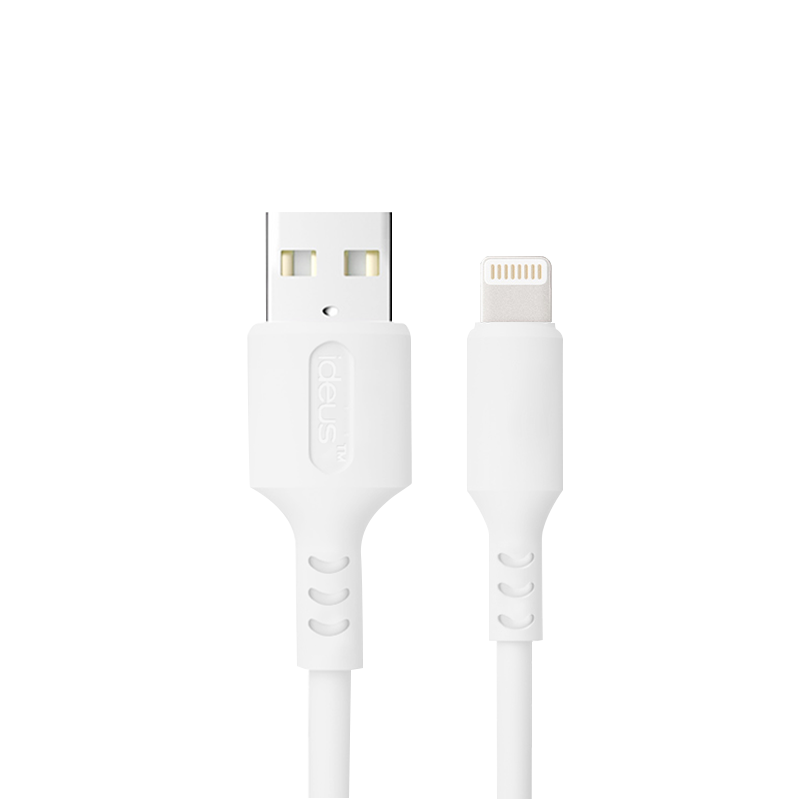 CABLE DATOS LIGHTINING PARA APPLE 38W 1,2M BLANCO