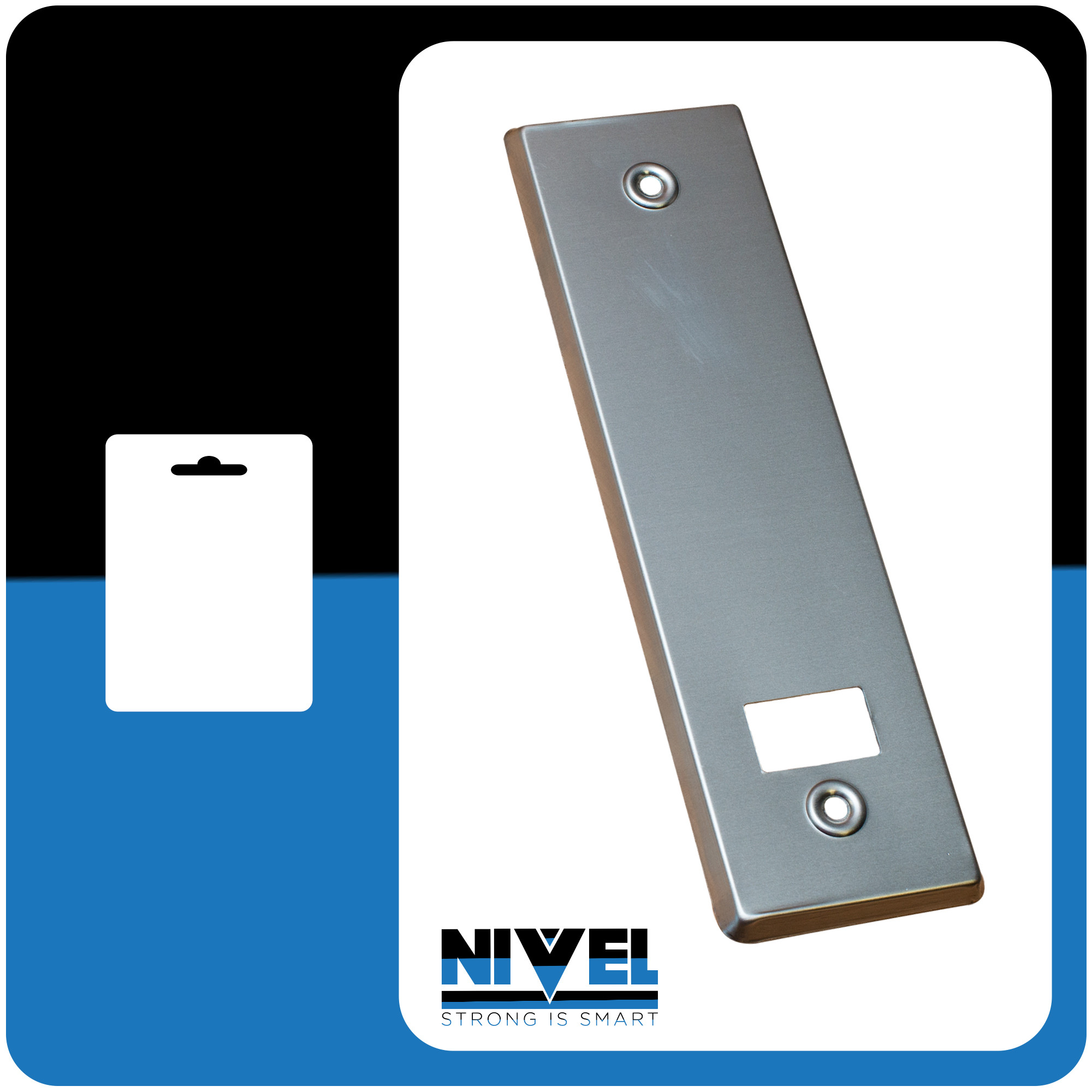 PLACA EMBELLECEDOR RECOGEDOR PERSIANA ALUMINIO