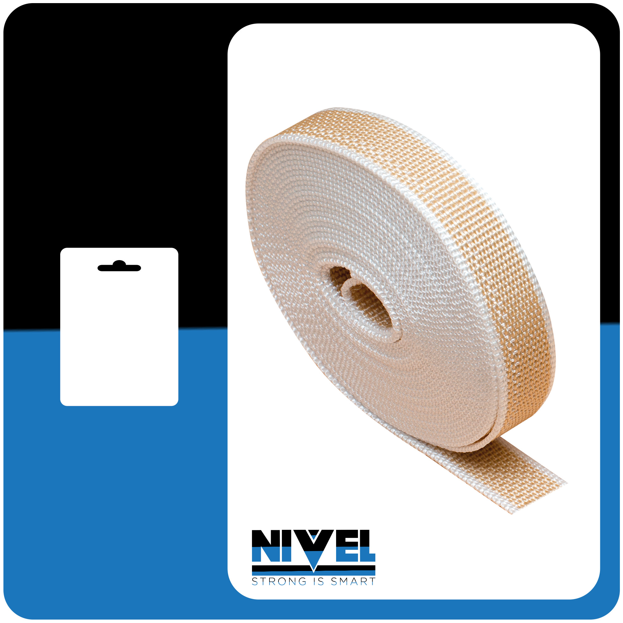 CINTA PERSIANA BEIG/BLANCO 06MX22MM