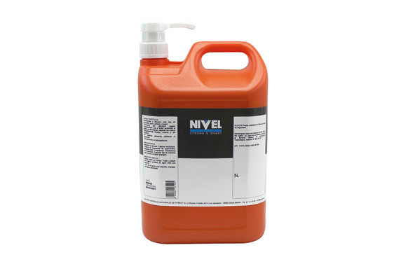 JABON MANOS CON ABRASIVO NATURAL ORANGE 5L CON DOSIFICADOR