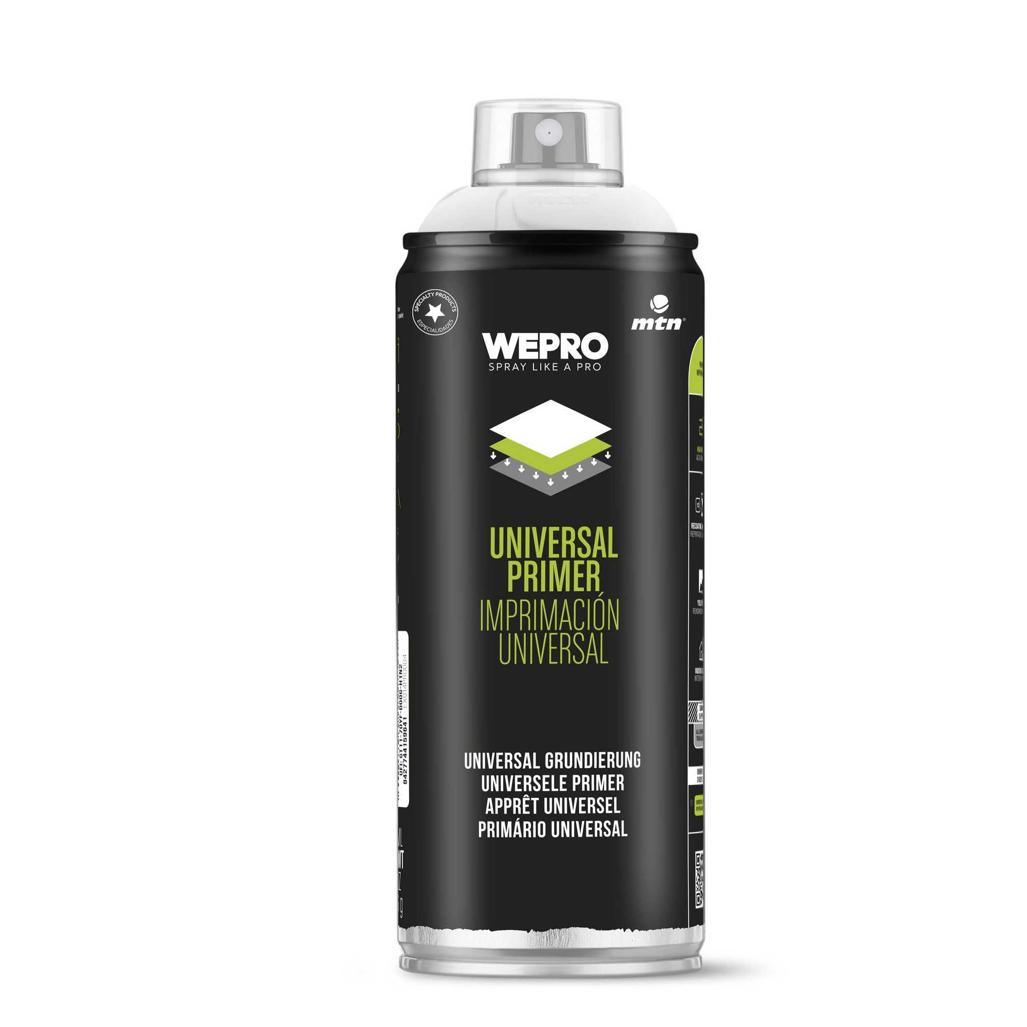 IMPRIMACION UNIVERSAL MTN WEPRO 400 ML BLANCO