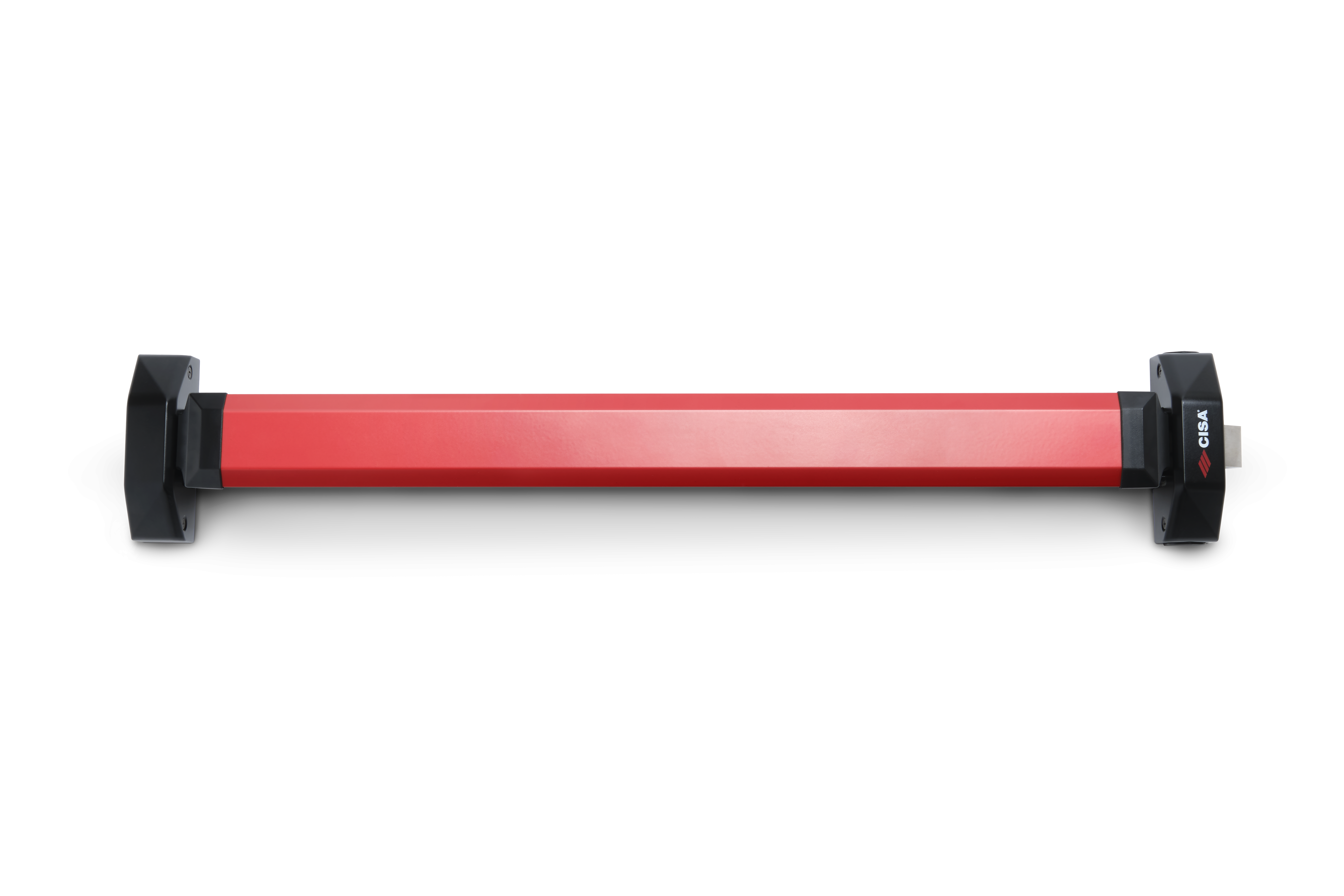 ANTIPANICO SOBREPONER ALPHA TOUCH NEGRO/ROJO 840MM CIERRE LATERAL
