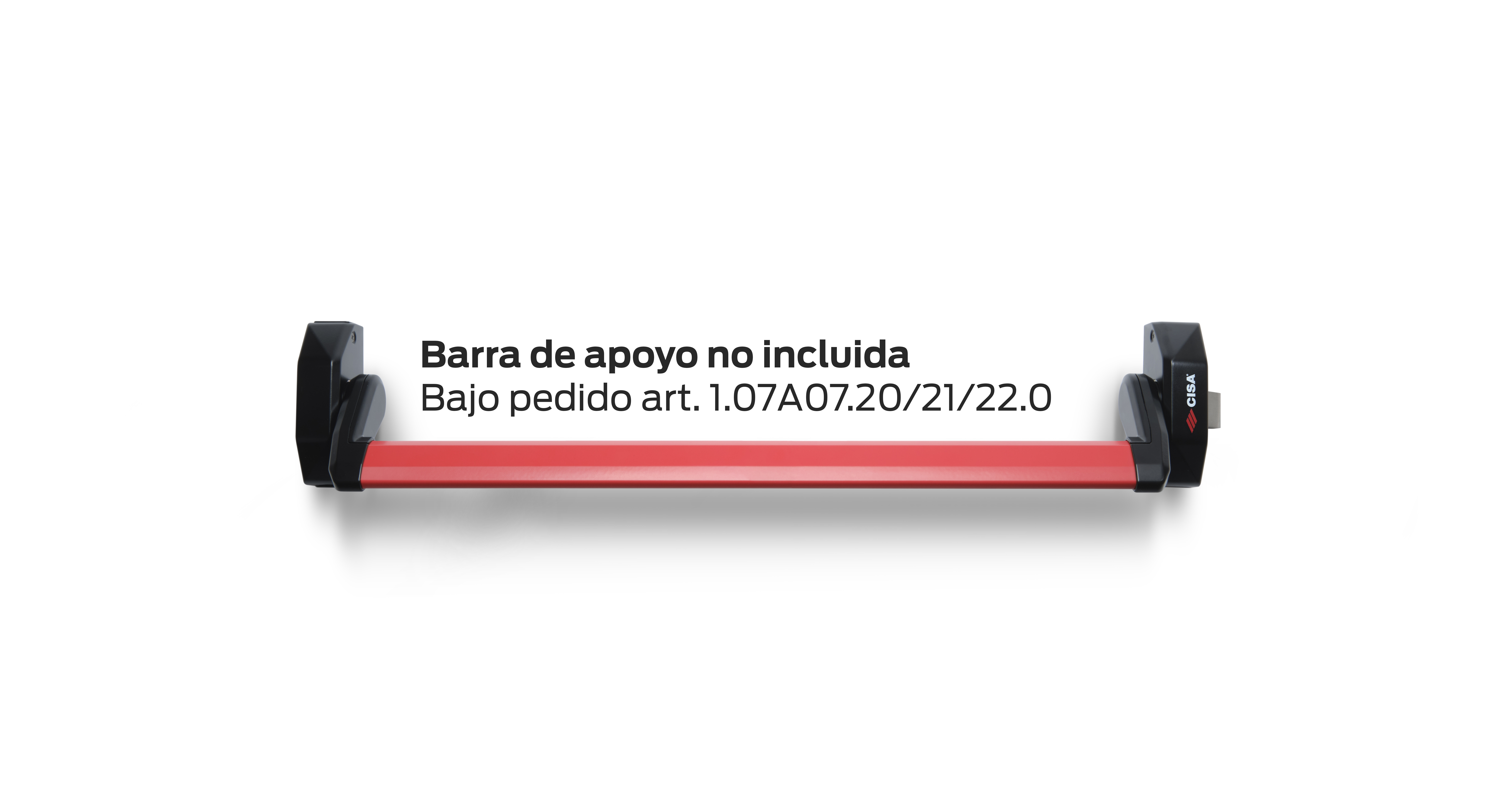 ANTIPANICO SOBREPONER ALPHA PUSH NEGRO CIERRE MODULAR