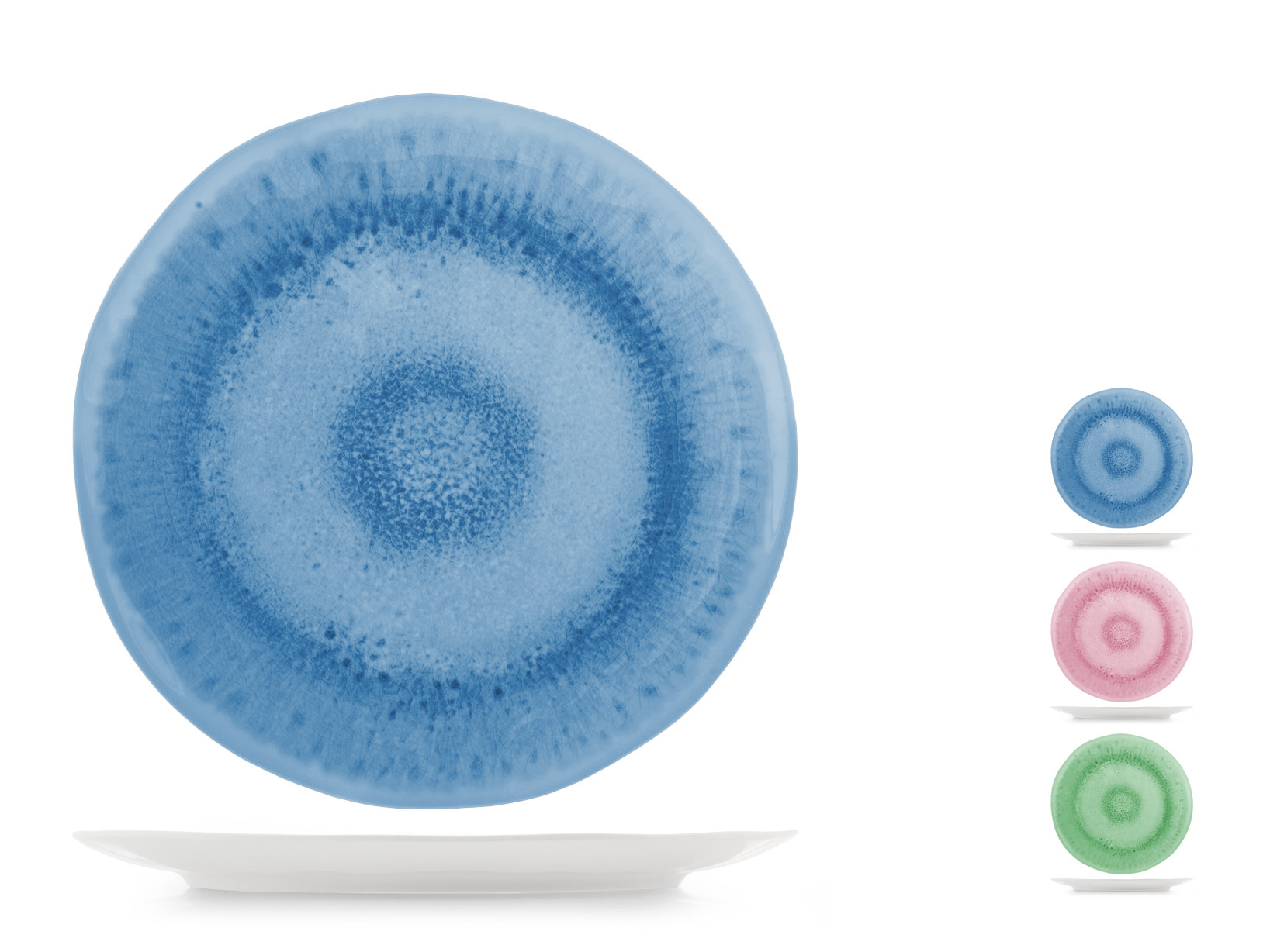 PLATO MELAMINA SELENE SURTIDO LLANO 28CM
