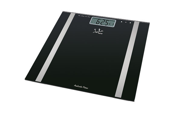 BASCULA DE BAÑO DIGITAL DIAGNOSTICA 180KG CRISTAL NEGRO