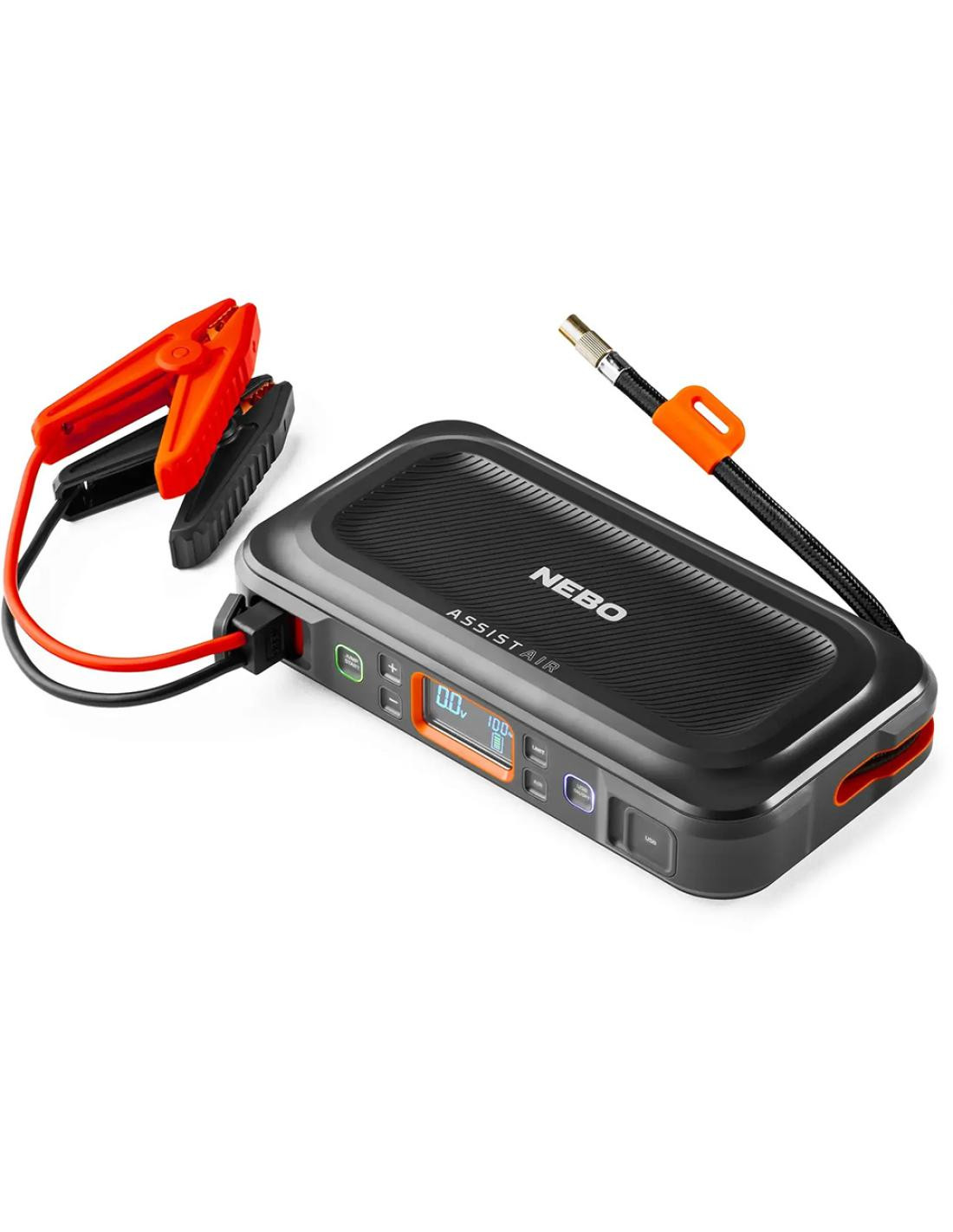 ARRANCADOR + COMPRESOR DE AIRE ASSIST AIR JUMP 4 EN 1-ARRANC.+ COMPRES. POWERBANK+ LINT