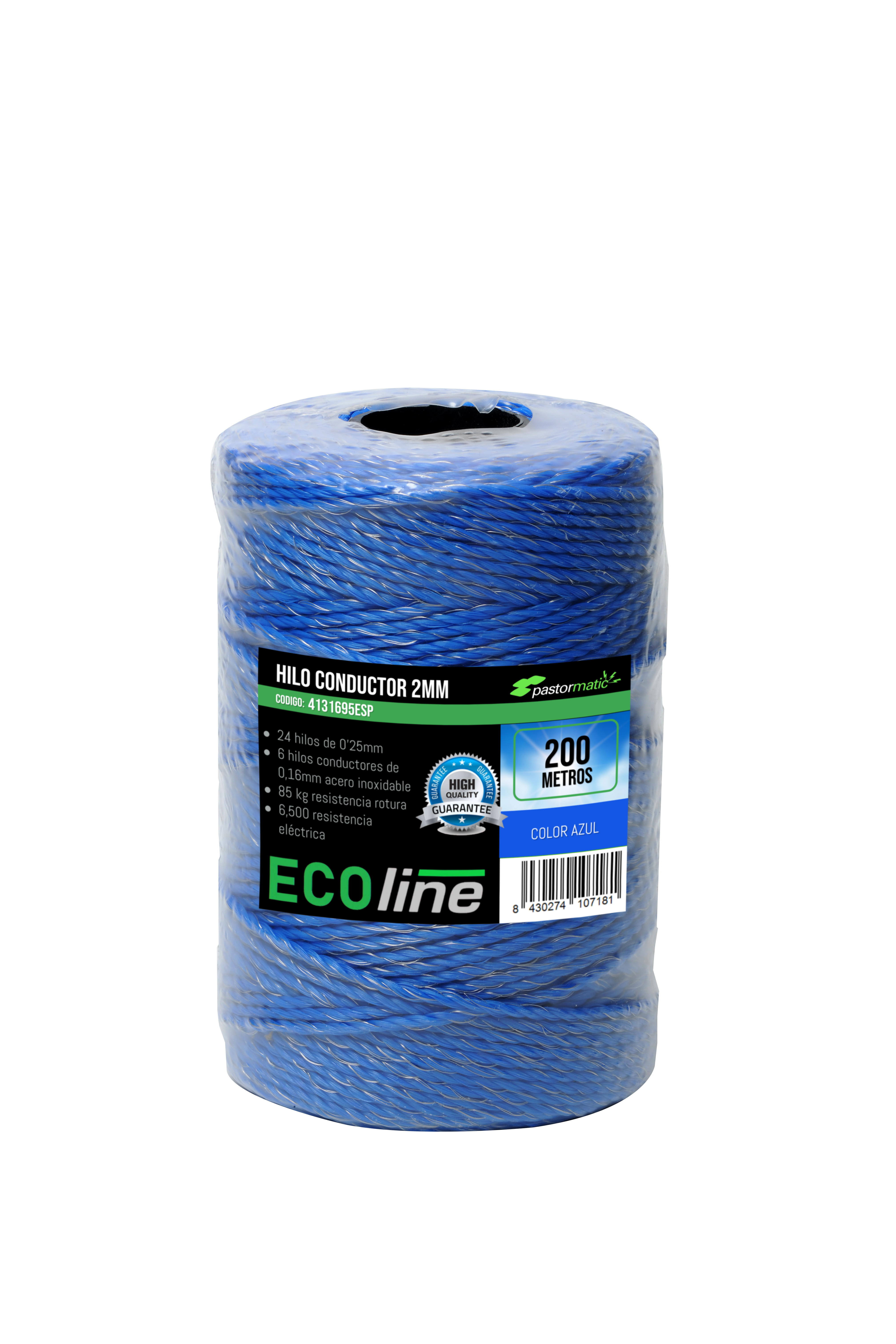 HILO ECO PASTOR 200M 02X06X0,16MM AZUL