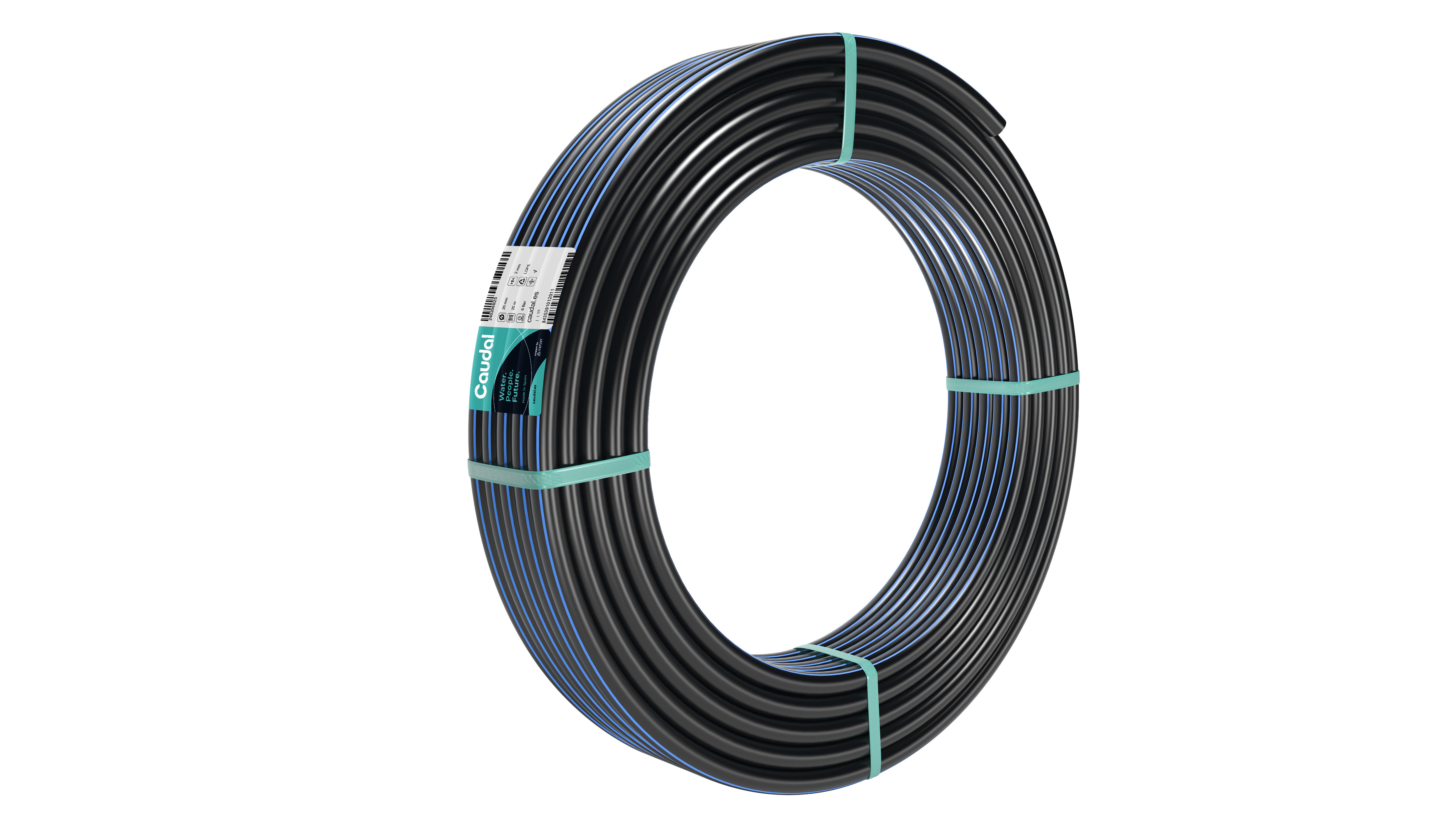 TUBO ALIMENTARIO PE-40-BAJA DENSIDAD 10BAR Ø32 R-25 MT