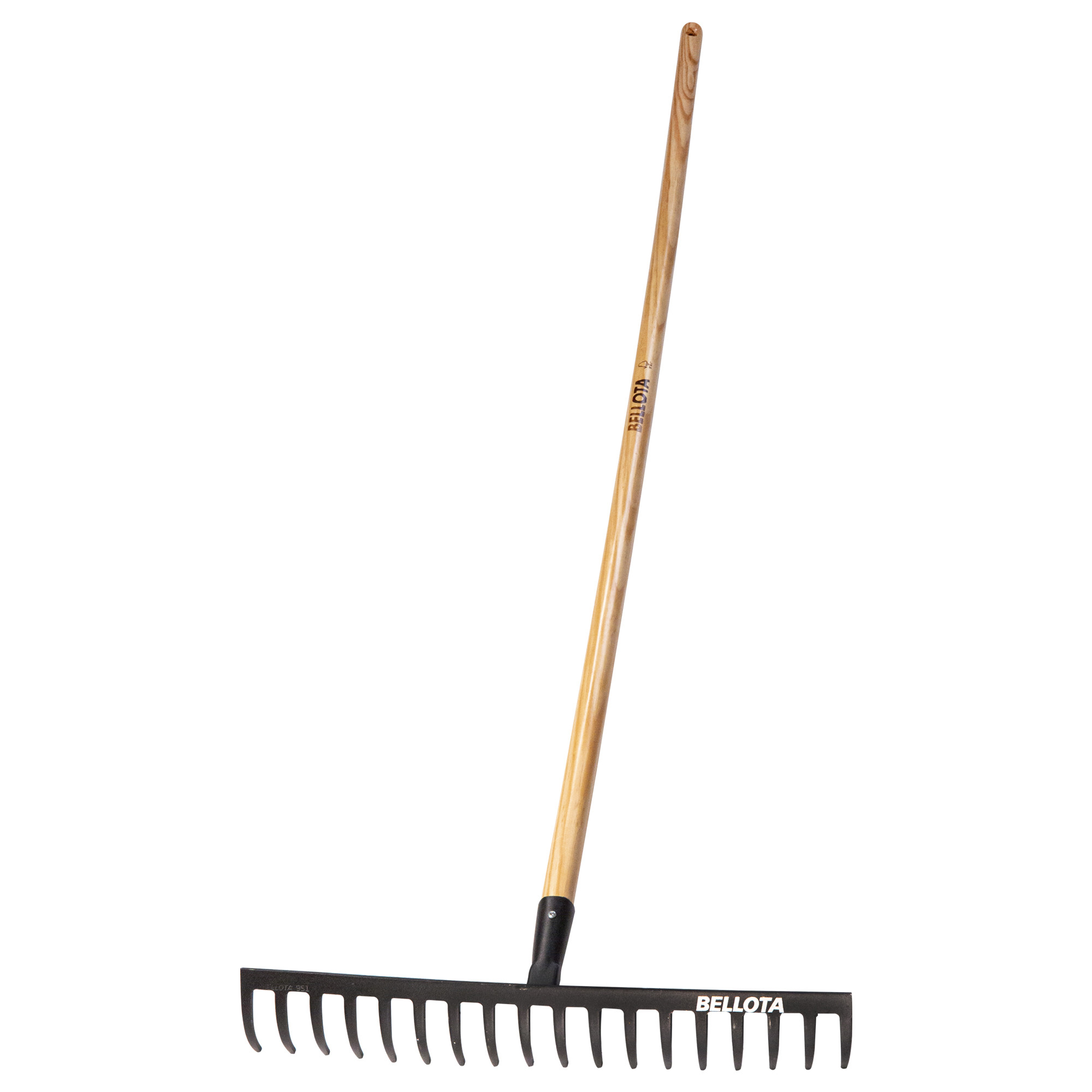 RASTRILLO INTENSIDAD MEDIA MANGO MADERA 18 PUAS 48,6CM