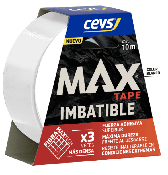 CINTA AMERICANA MAX TAPE 25M X 48MM BLANCO