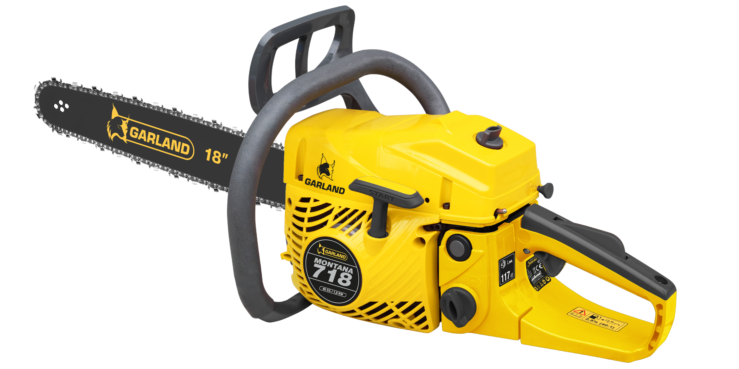 MOTOSIERRA JARDIN 718-V26 45CC 1,9KW
