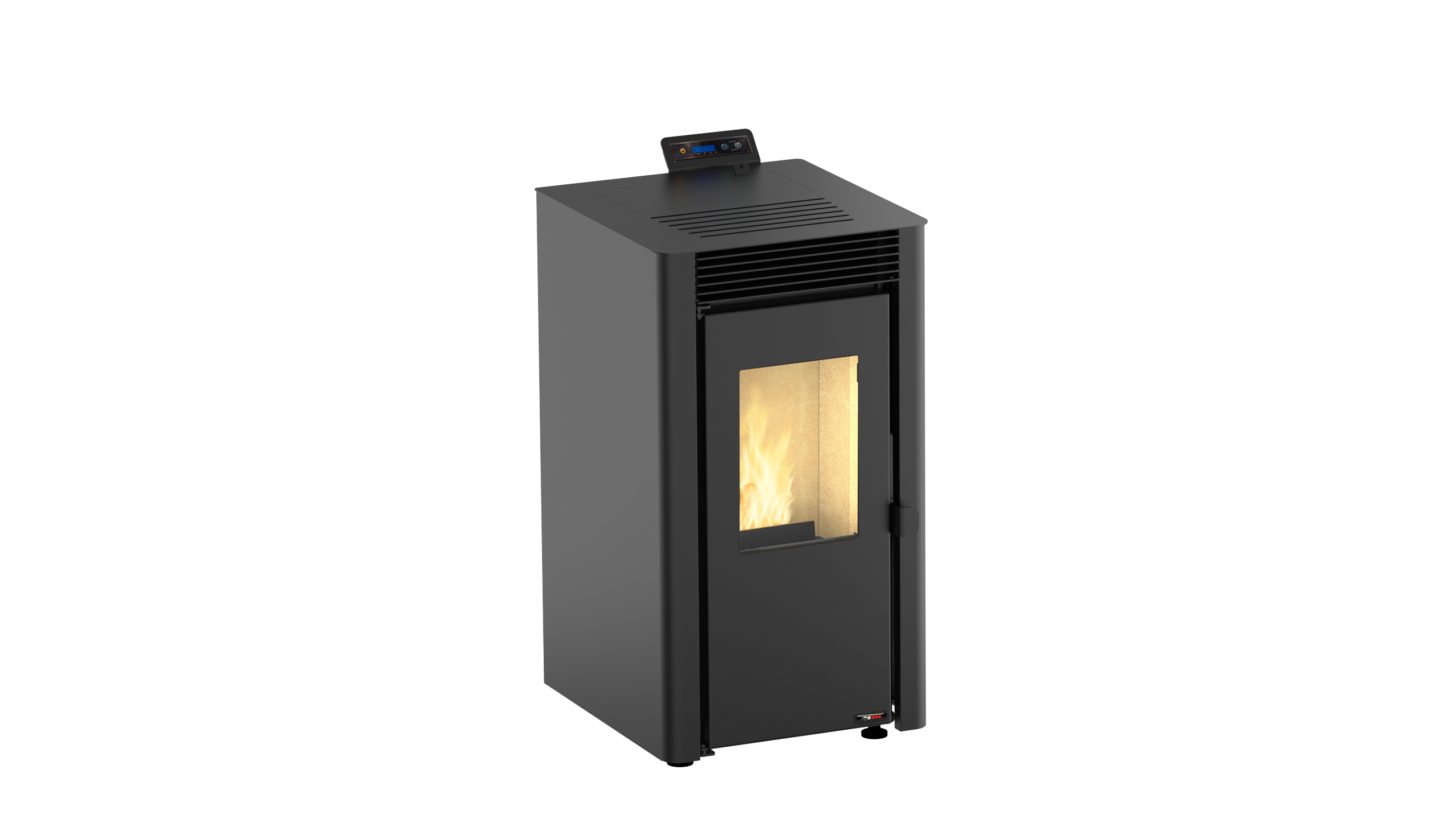 ESTUFA DE PELLET NEGRA LUX 9 KW