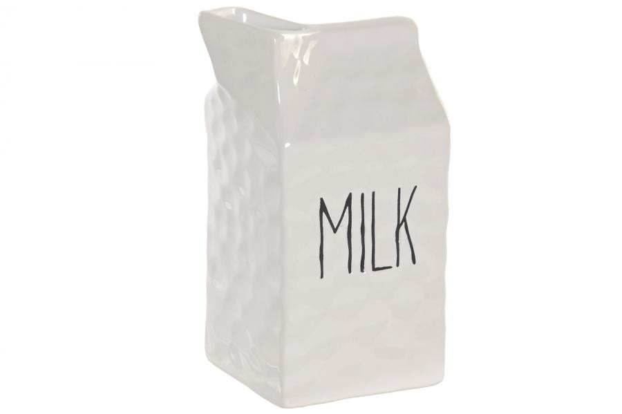 LECHERA PORCELANA BLANCA 8,5X6,7X14CM