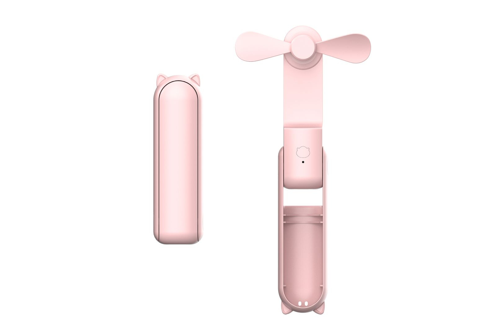 POWERBANK CON VENTILADOR INTEGRADO ROSA 1200 MAH Y 3 VELOCIDADES