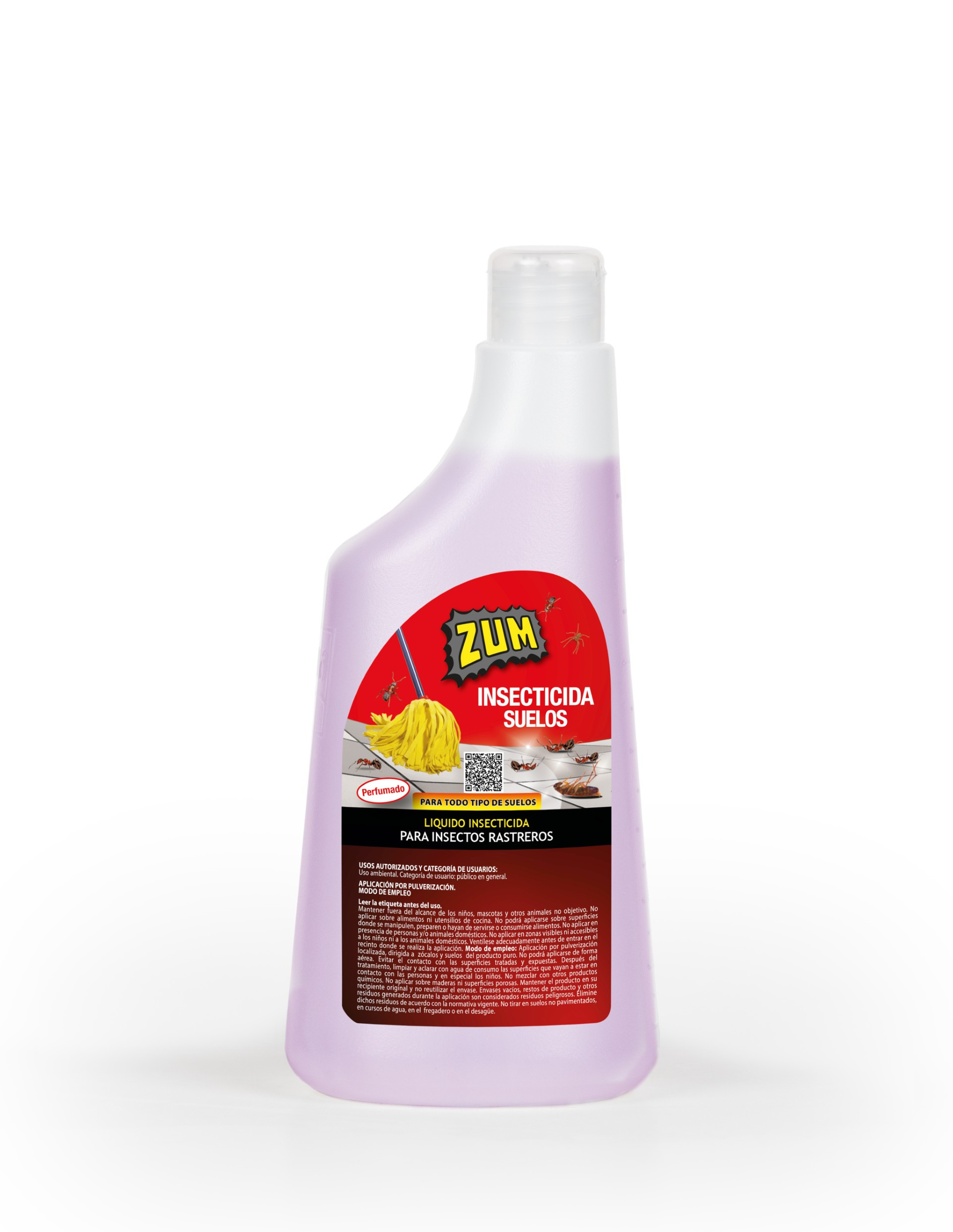 LIMPIADOR SUELOS INSECTICIDA CONCENTRADO ZUM 750 ML